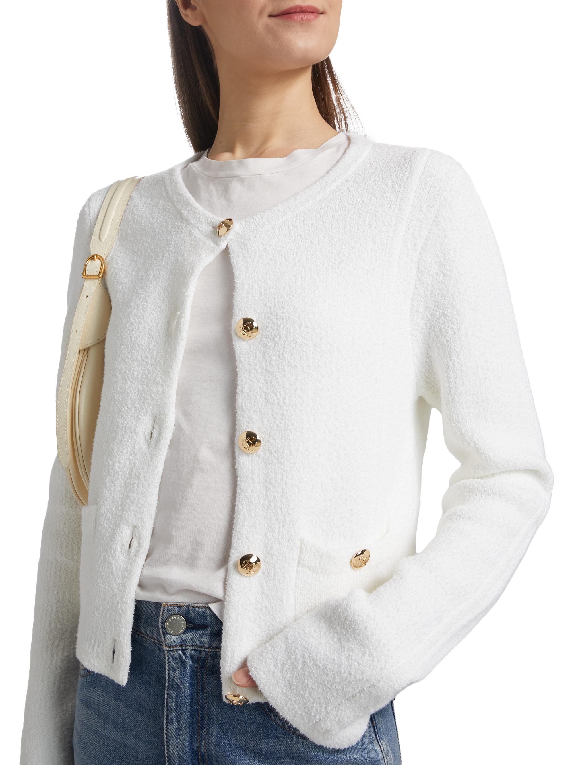 Derek Lam 10 Crosby Aubree Boucle Sweater Jacket | Saks Fifth Avenue