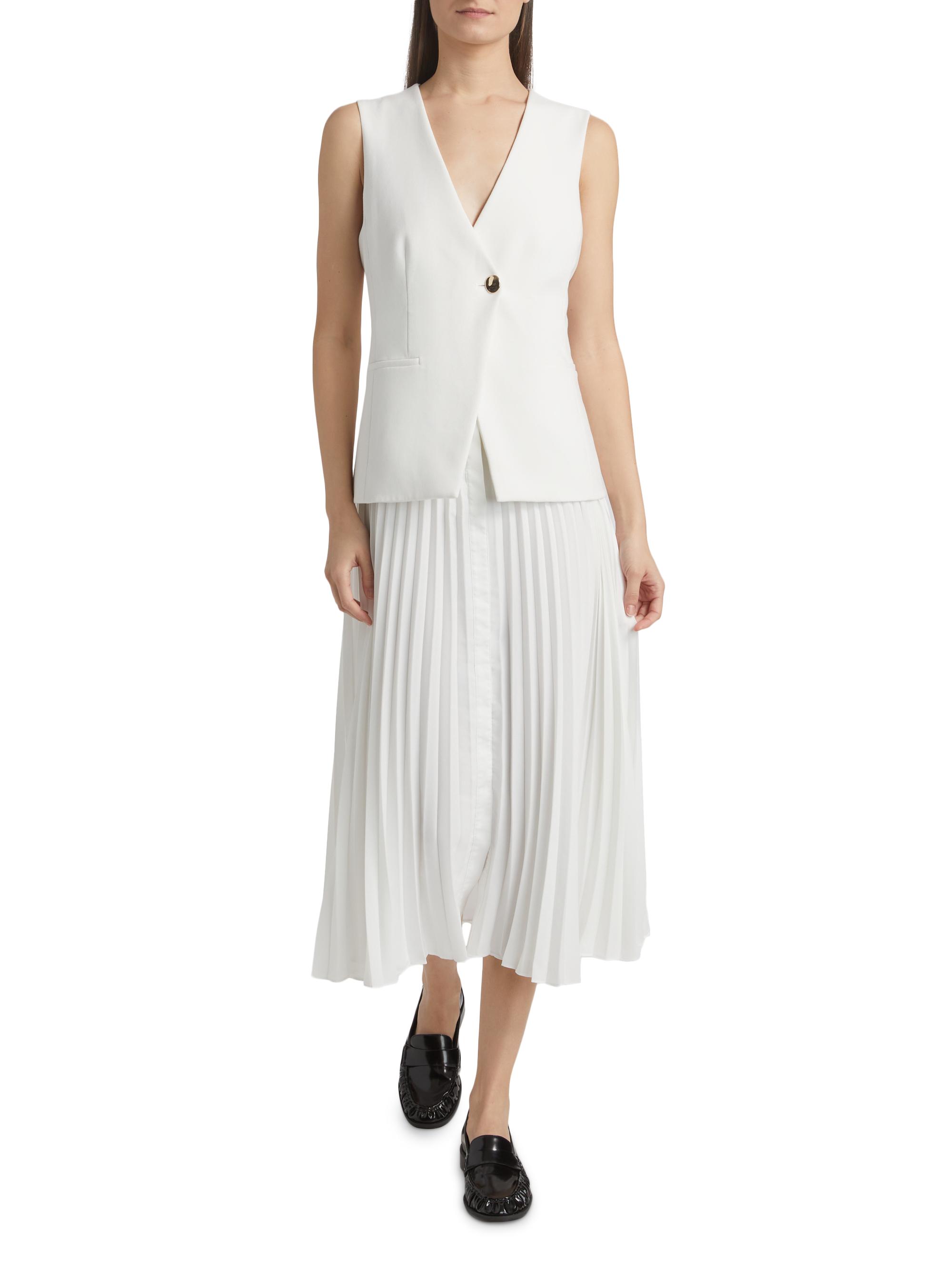 Derek Lam 10 Crosby Lauren Mixed Media Dress | Saks Fifth Avenue