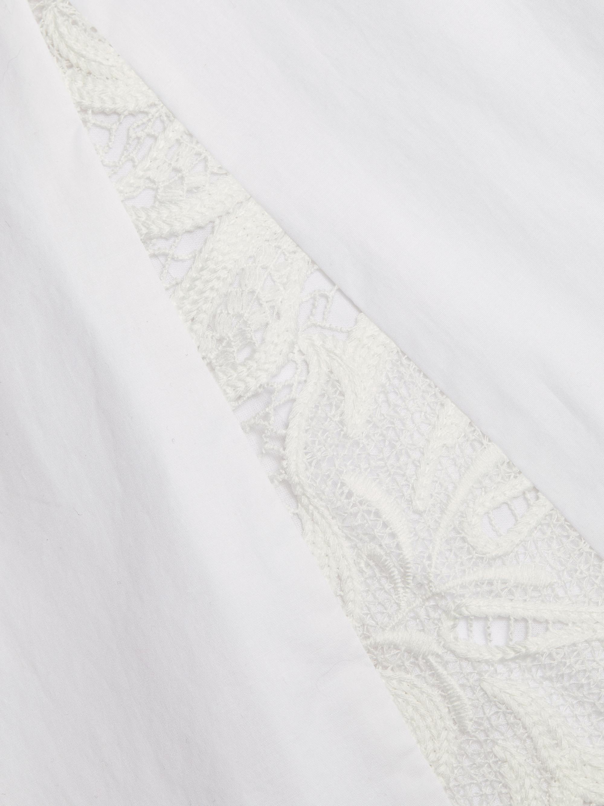 Derek Lam 10 Crosby Maeleyse Mixed Media Lace Dress | Saks Fifth