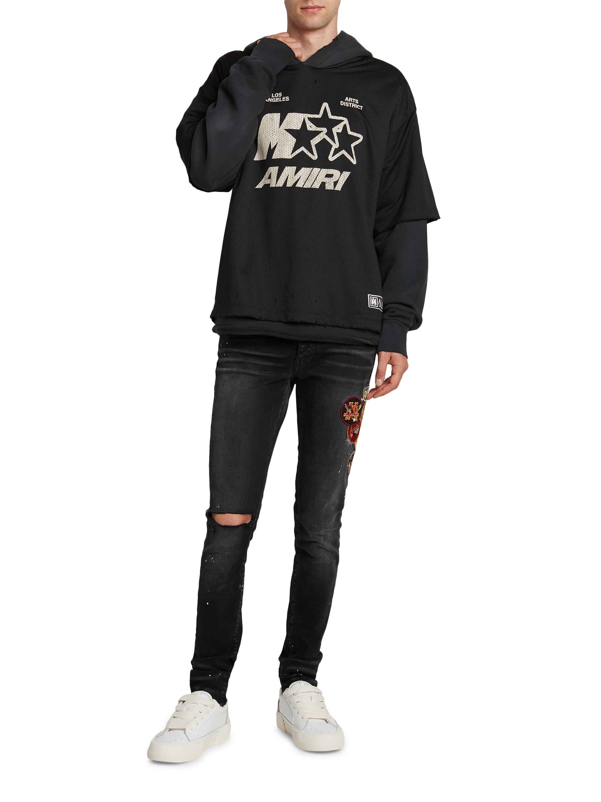 限定値下げ】AMIRI Star Oversized Hoodie - メルカリ - トップス