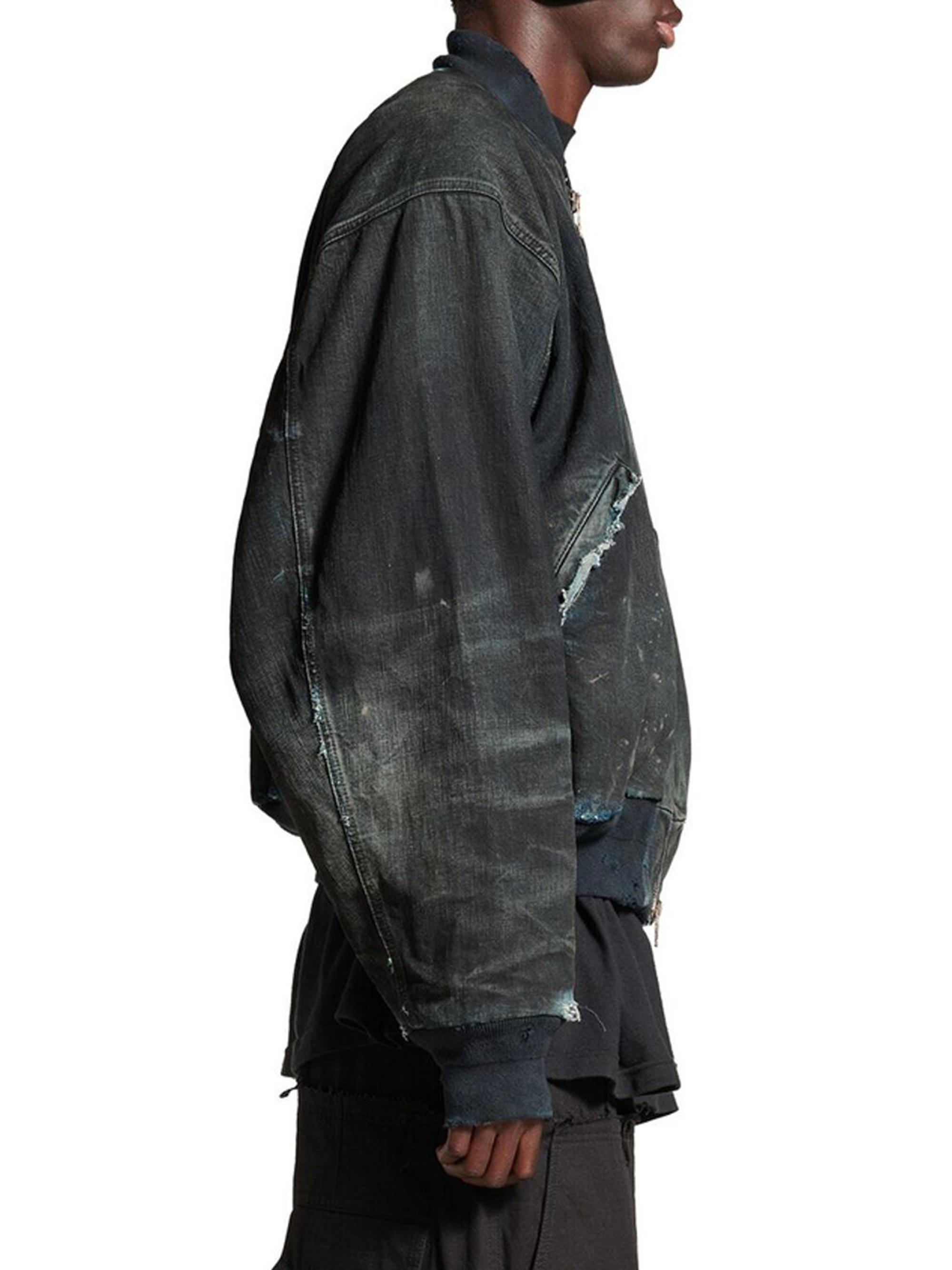 BALENCIAGA 25SS denim bomber デニムボンバー M BALENCIAGA 25SS denim bomber デニムボンバー M BALENCIAGA 25SS