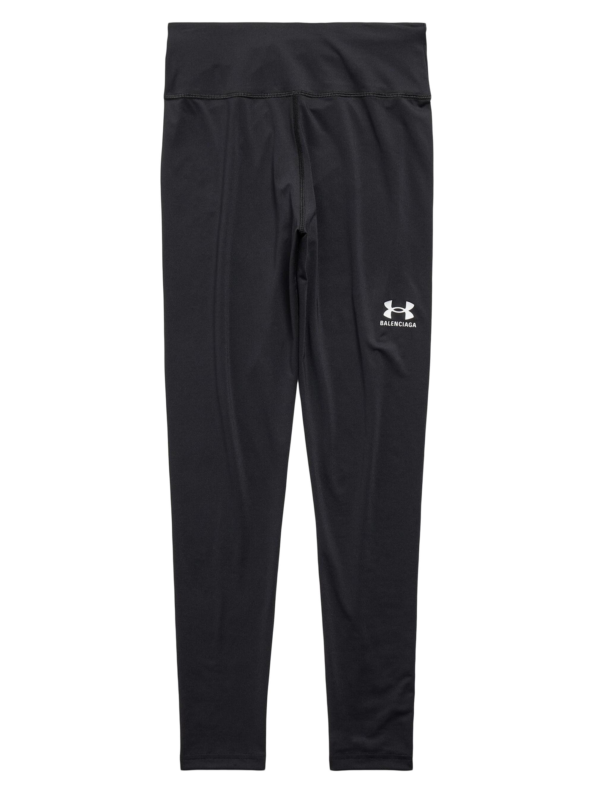 Balenciaga Women's Under Armour Leggings - Black White