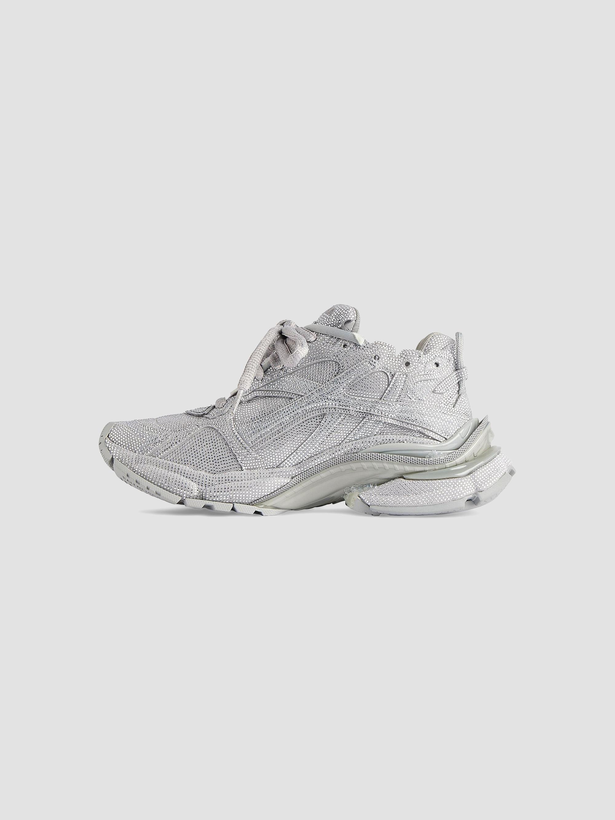 BALENCIAGA runnera 37 ホワイト Balenciaga Runner Sneakers with Rhinestones | Saks Fifth Avenue