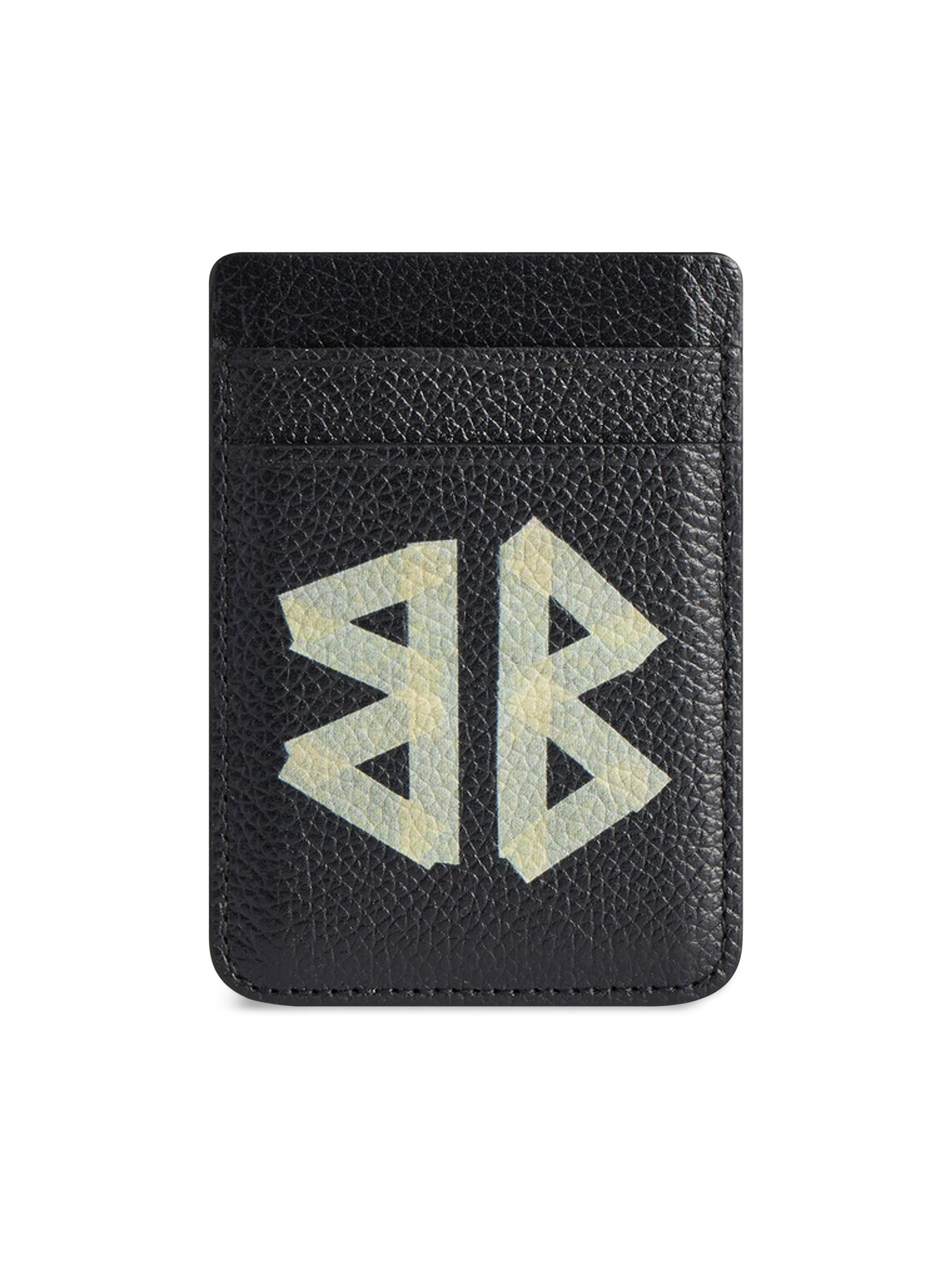 Balenciaga Men's Cash Magnet Card Holder - Black