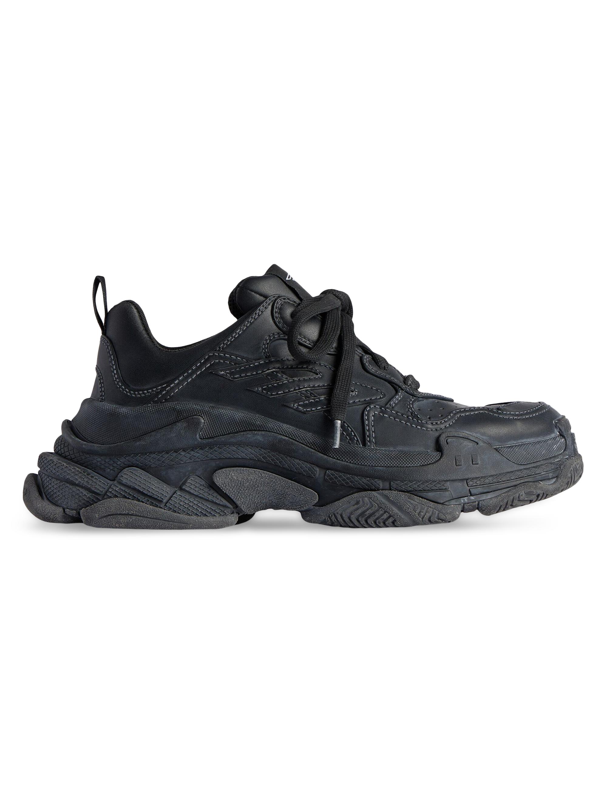 Balenciaga HD Lace-Up Sneakers | Saks Fifth Avenue