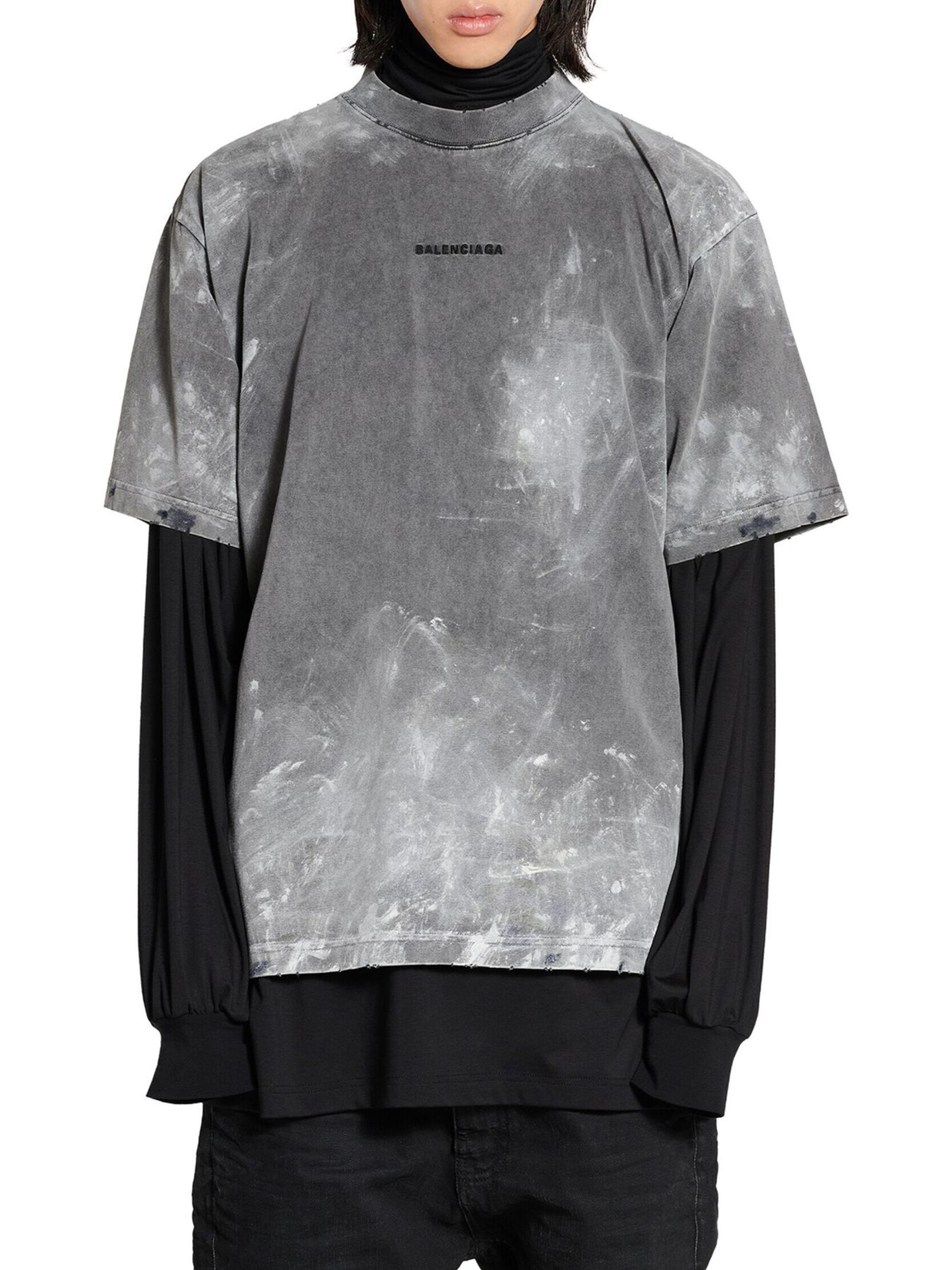 Balenciaga Balenciaga Back T-Shirt Medium Fit | Saks Fifth Avenue