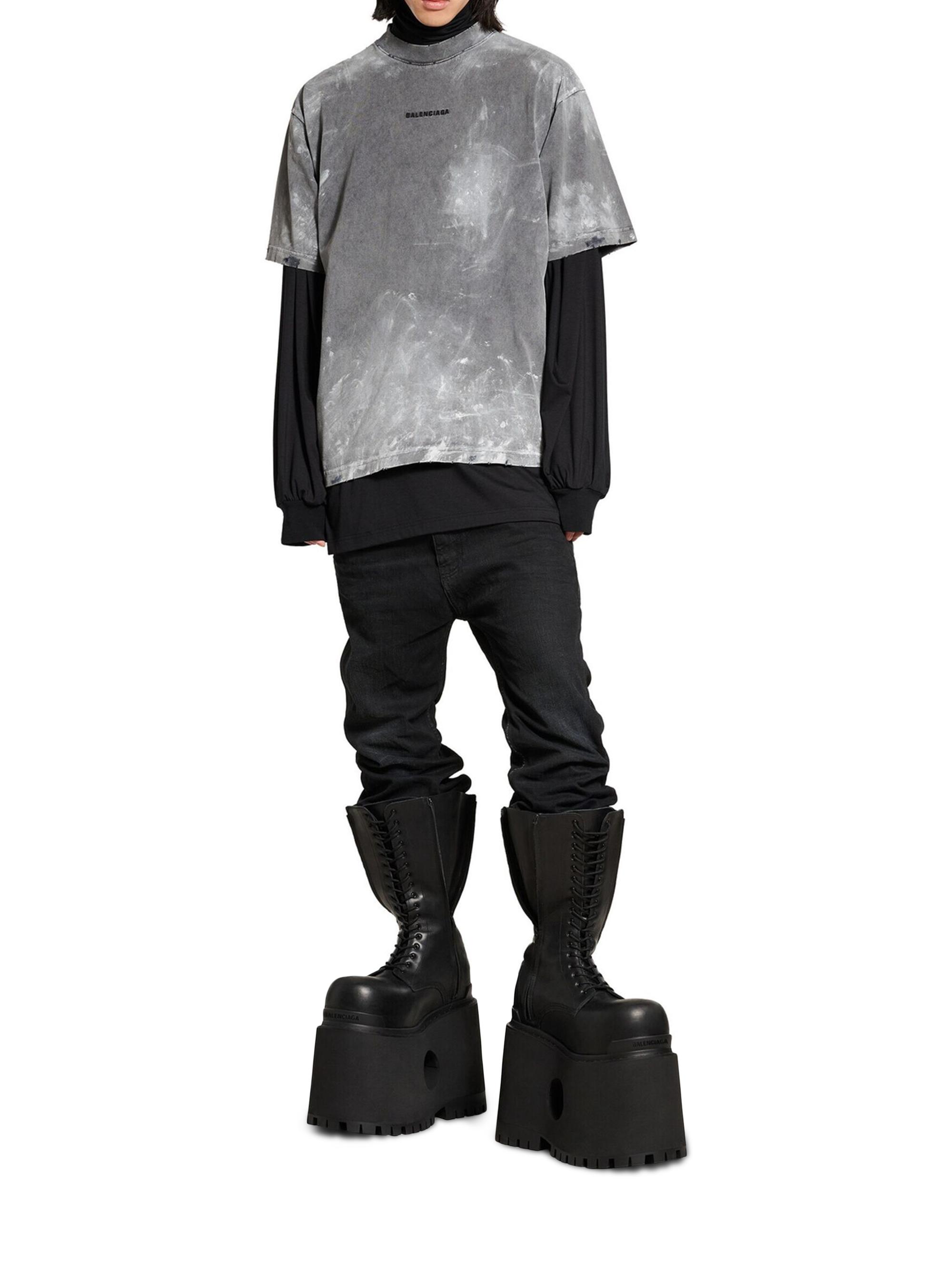Balenciaga Balenciaga Back T-Shirt Medium Fit | Saks Fifth Avenue