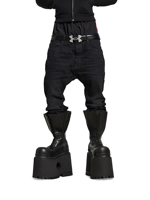 Shop Balenciaga Layered Jeans | Saks Fifth Avenue Shop Balenciaga Layered Jeans | Saks Fifth Avenue