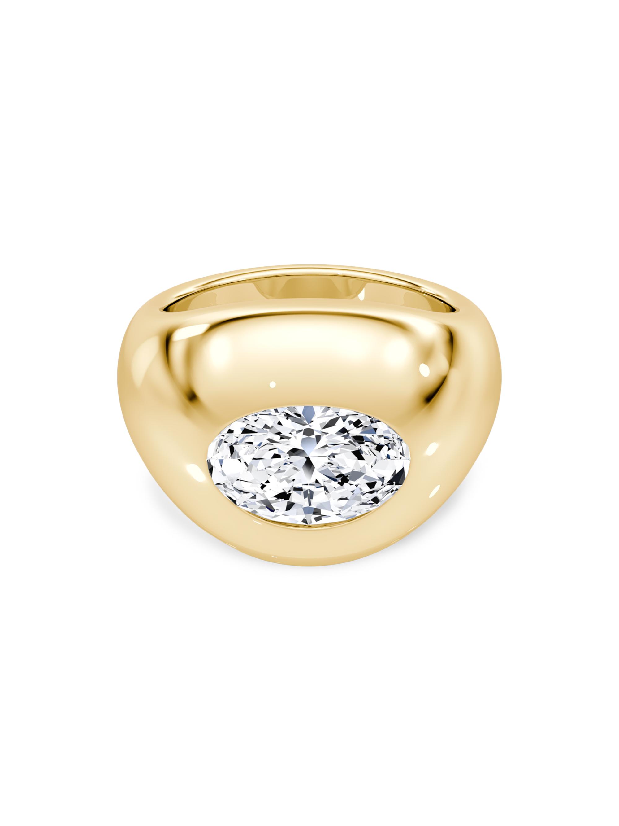 VRAI Women's Petra 14K Yellow Gold & 2.00 TCW Lab-Grown Diamond Ring - Yellow Gold
