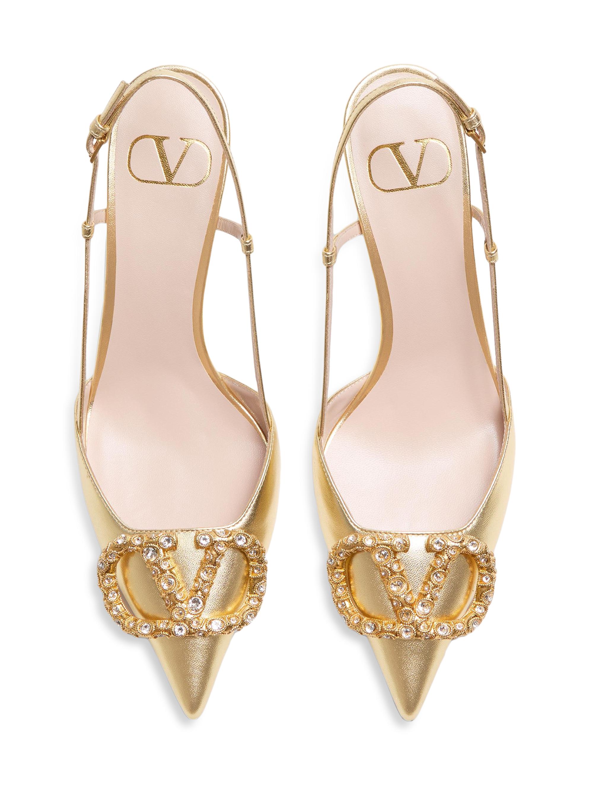 Valentino Garavani VLogo Signature Laminated Nappa Leather 80MM