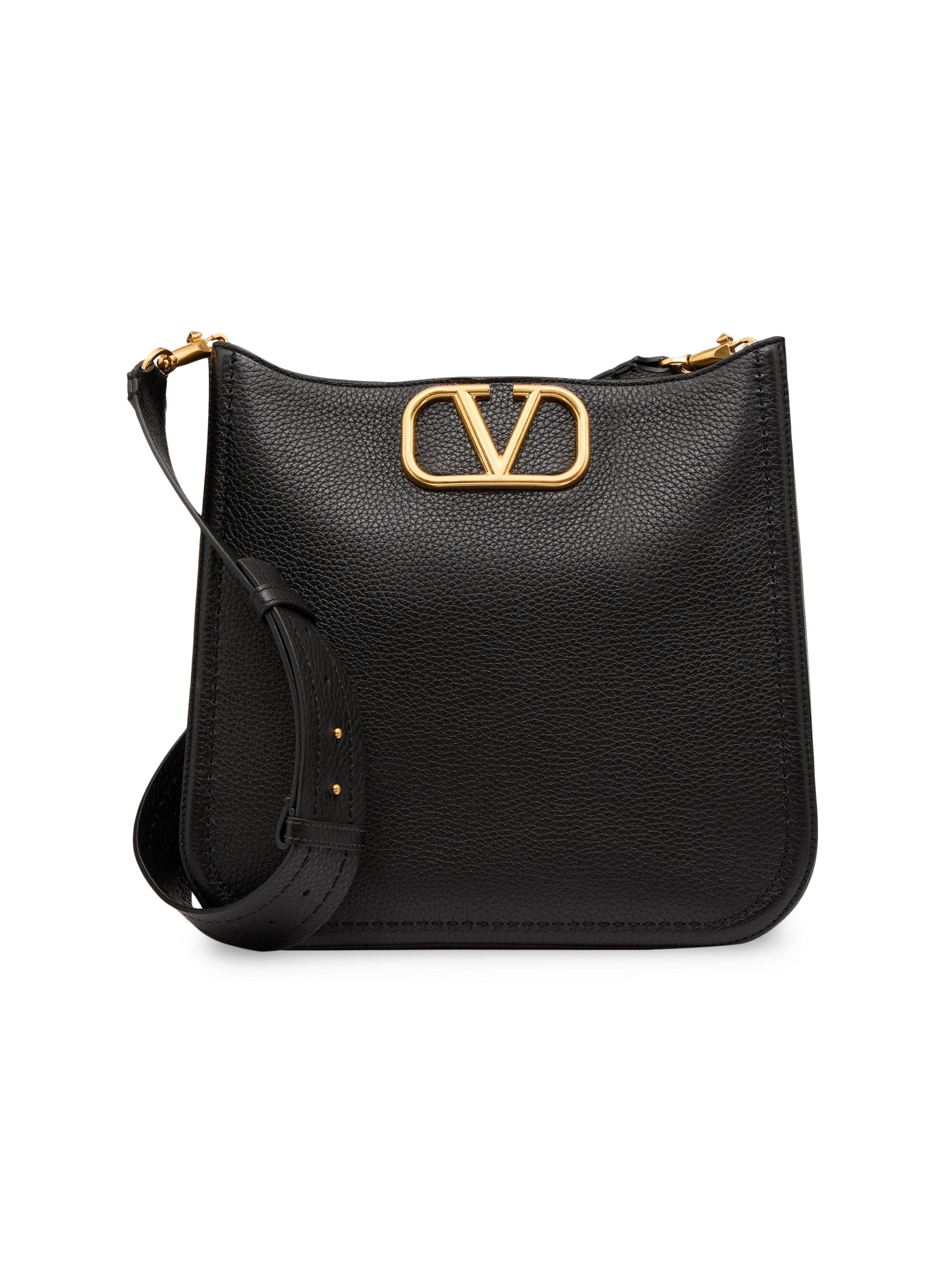 Valentino Garavani Women's Alltime Hobo Bag in Grainy Calfskin - Black