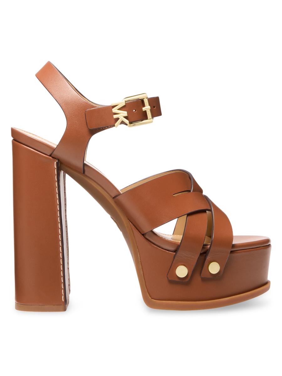 【大注目】Michael Kors ☆ 高級感のある Nora Leather Sandal Nora Leather Sandal | Michael Kors [US]