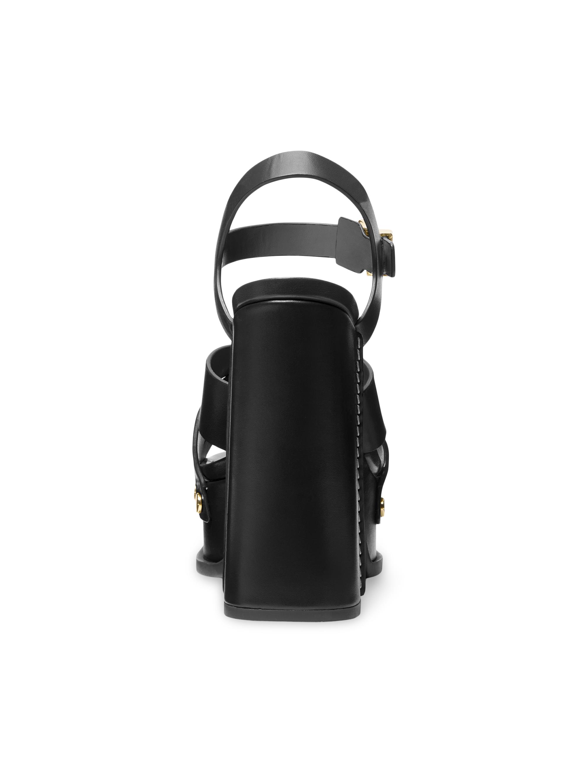 MICHAEL Michael Kors Nora 125MM Leather Platform Sandals Saks