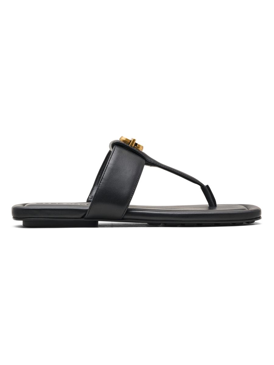Marc Jacobs Dual Leather T Sandals | Saks Fifth Avenue