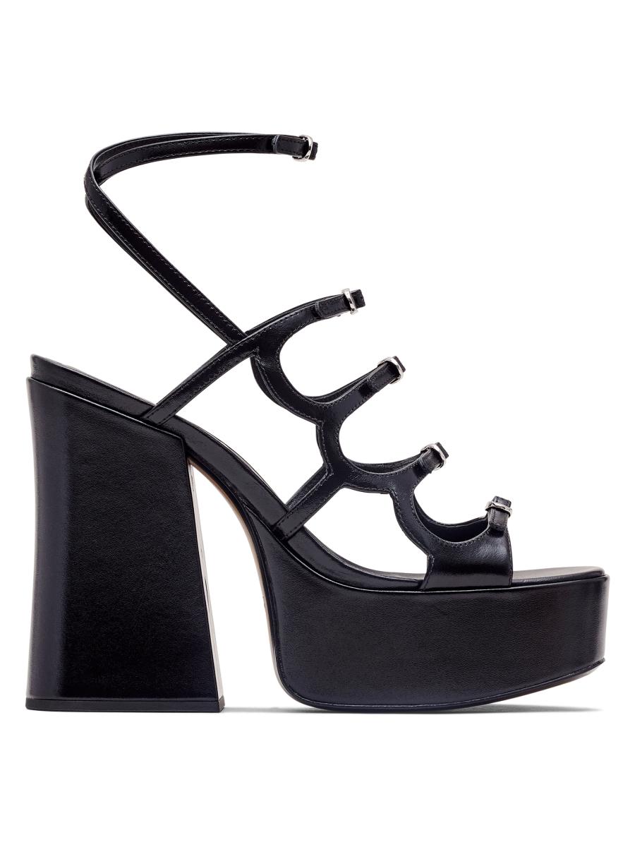 Marc Jacobs Kiki Leather Platform Pump Sandals | Saks Fifth