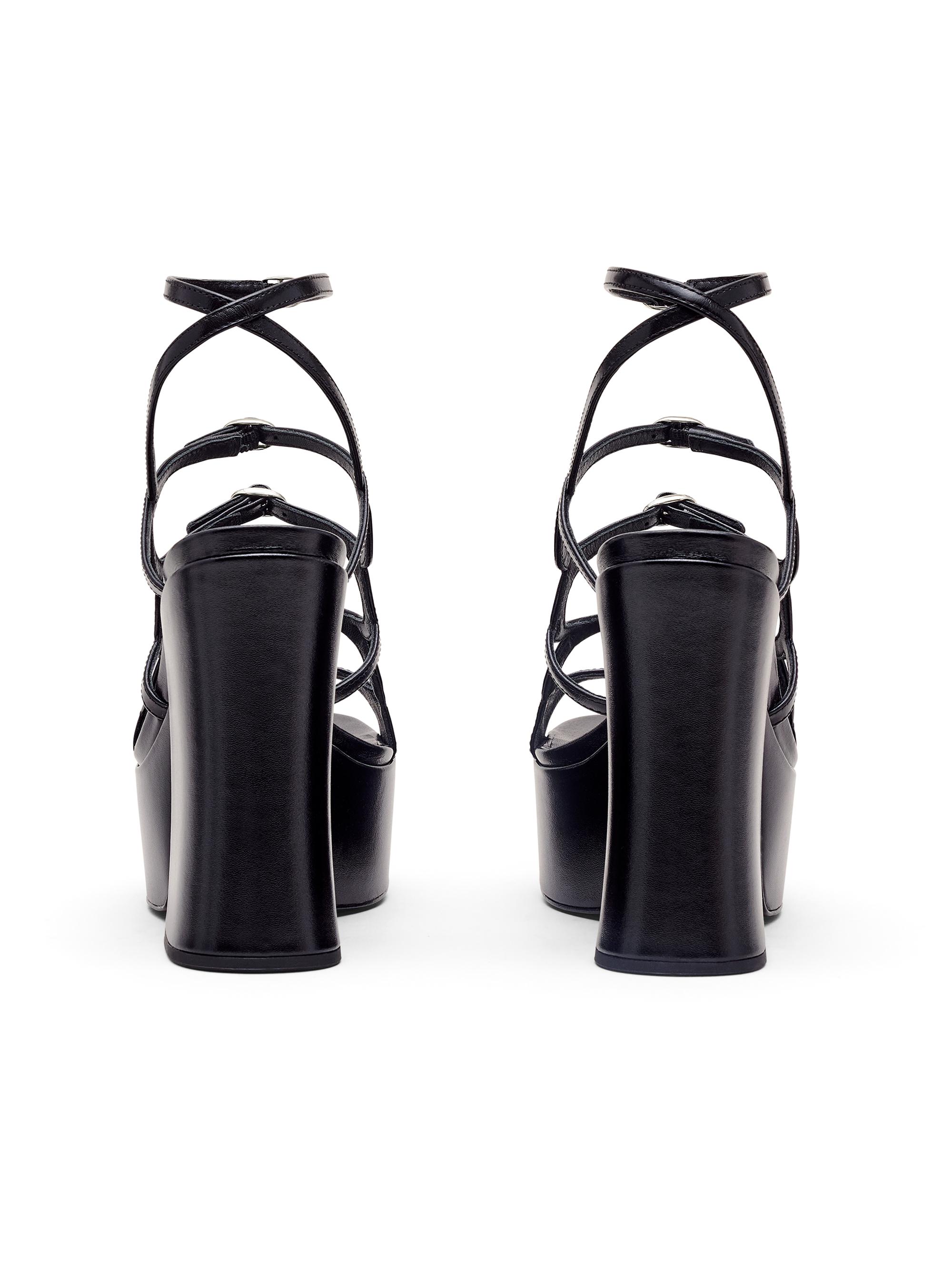 Marc Jacobs Kiki Leather Platform Pump Sandals | Saks Fifth Avenue