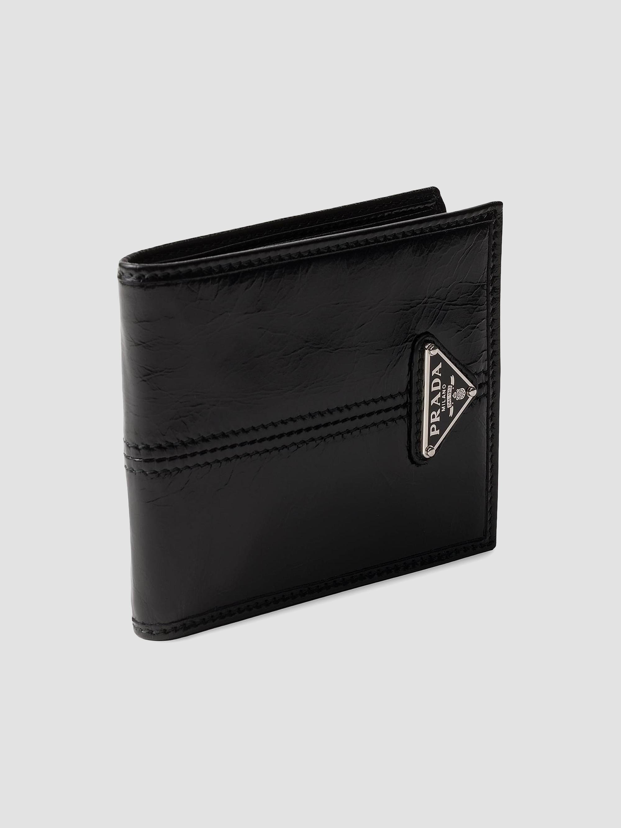 Prada Re-Nylon and Leather Wallet | Saks Fifth Avenue