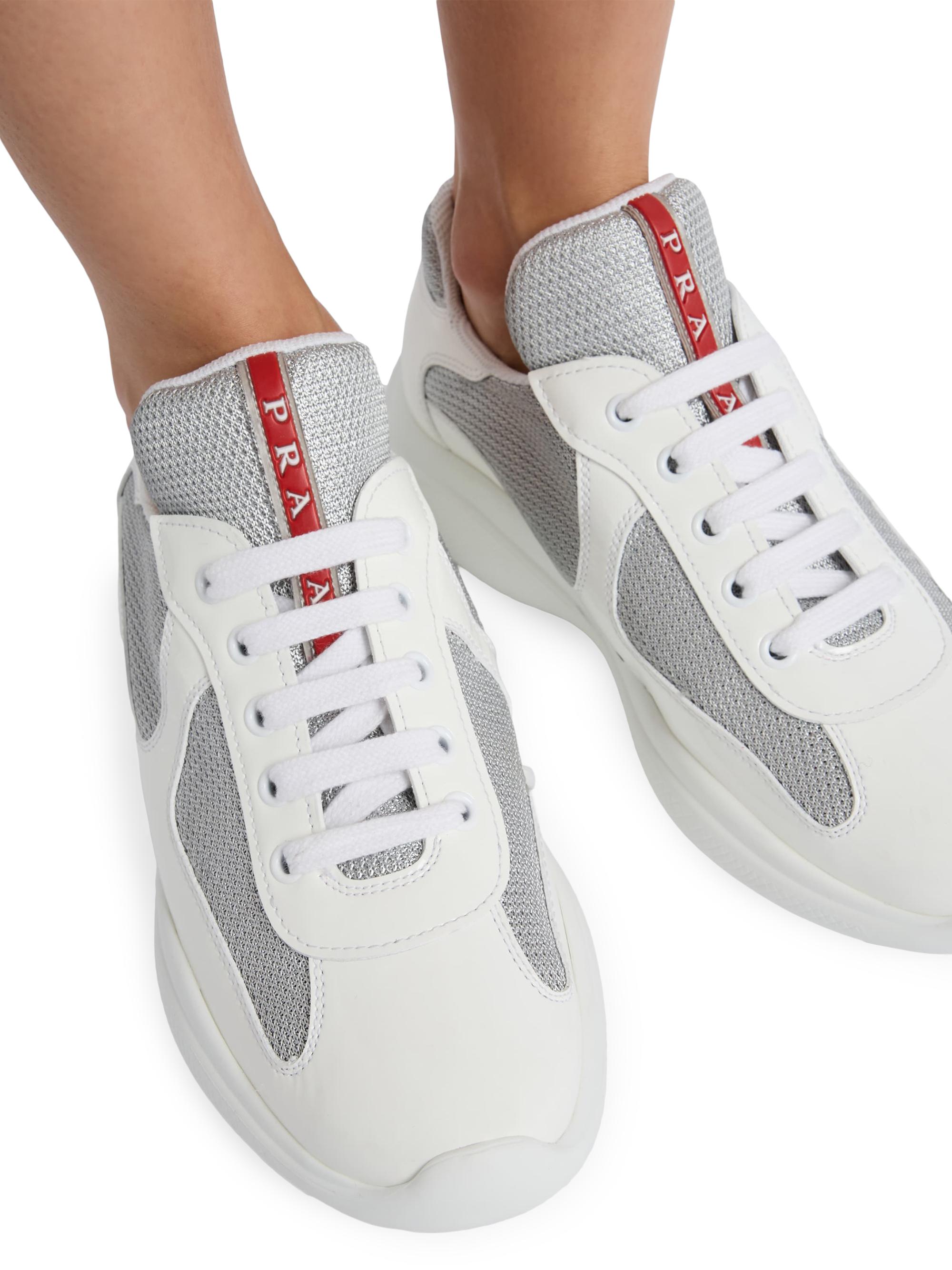 America's Cup Biker Fabric Sneakers