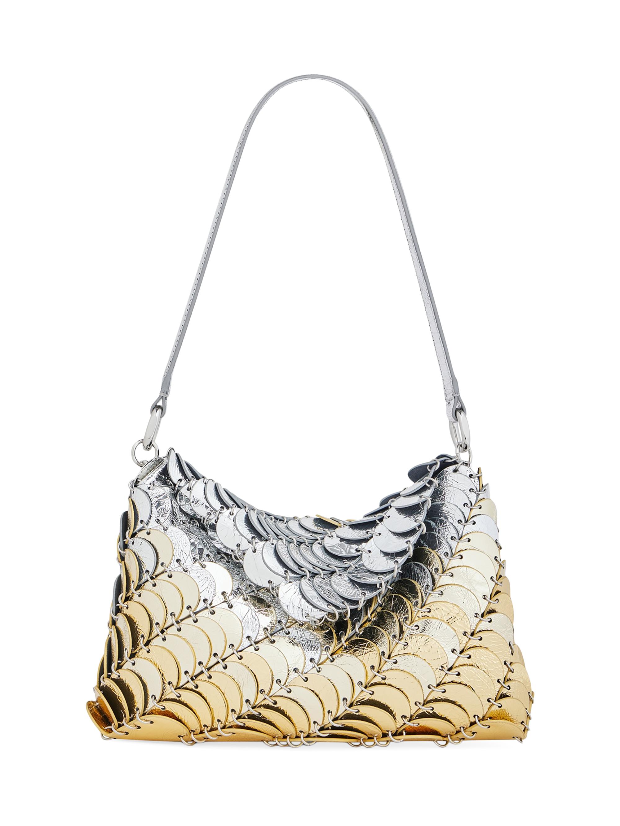 Rabanne Women's Ombré Leather & Steel Shoulder Bag - Gold