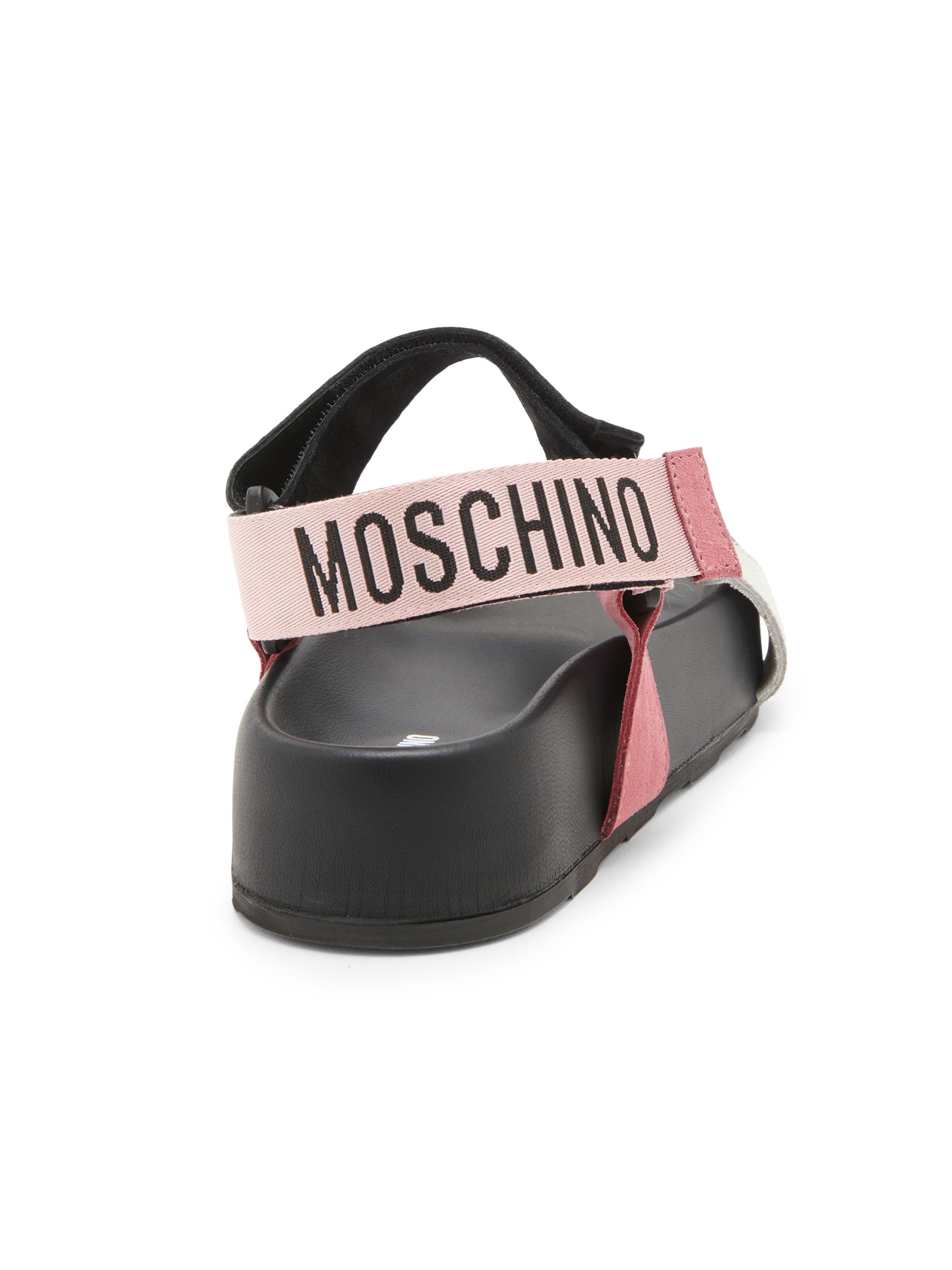 Moschino Sporty Leather Sandals | Saks Fifth Avenue