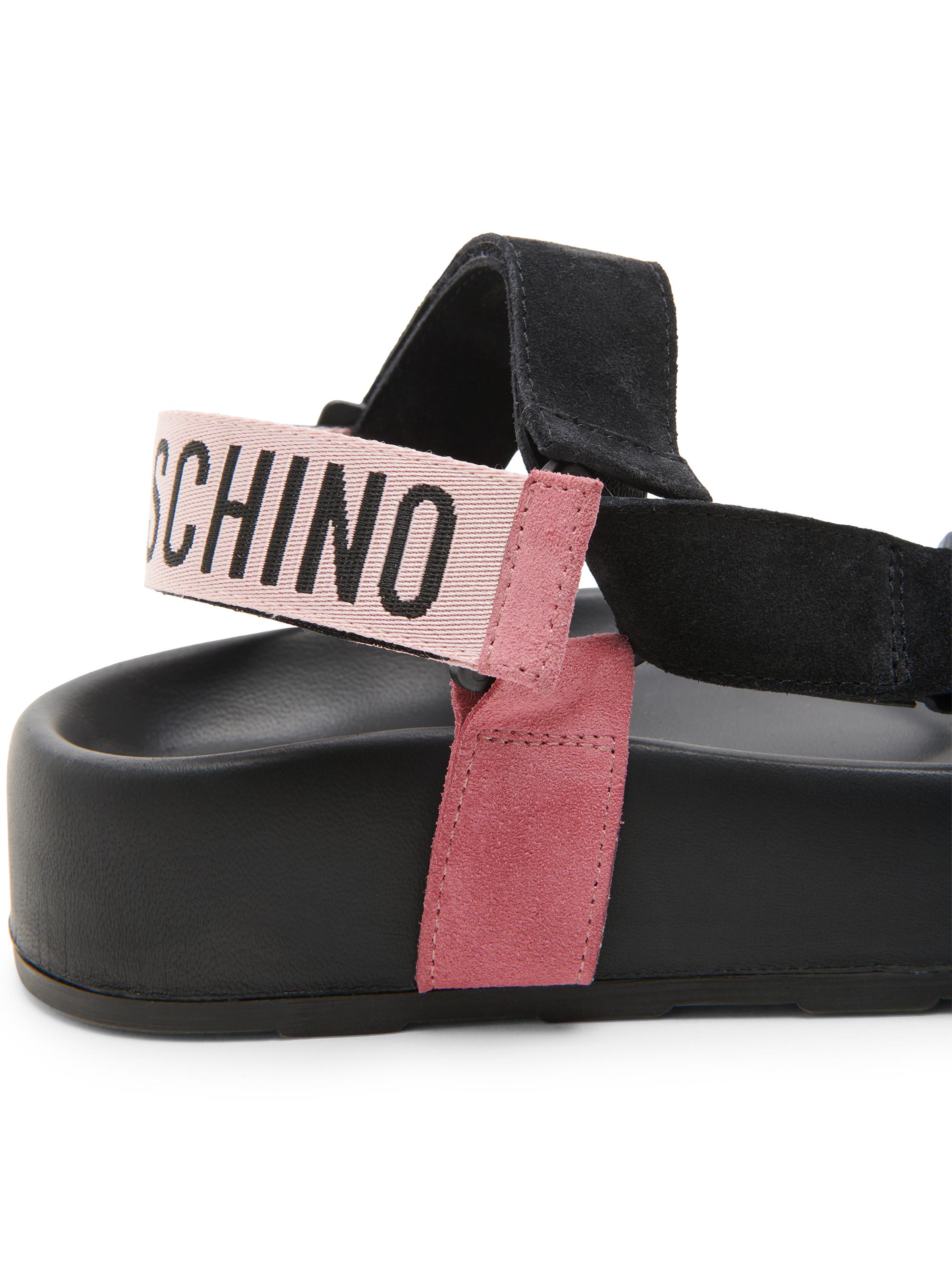 Moschino Sporty Leather Sandals | Saks Fifth Avenue