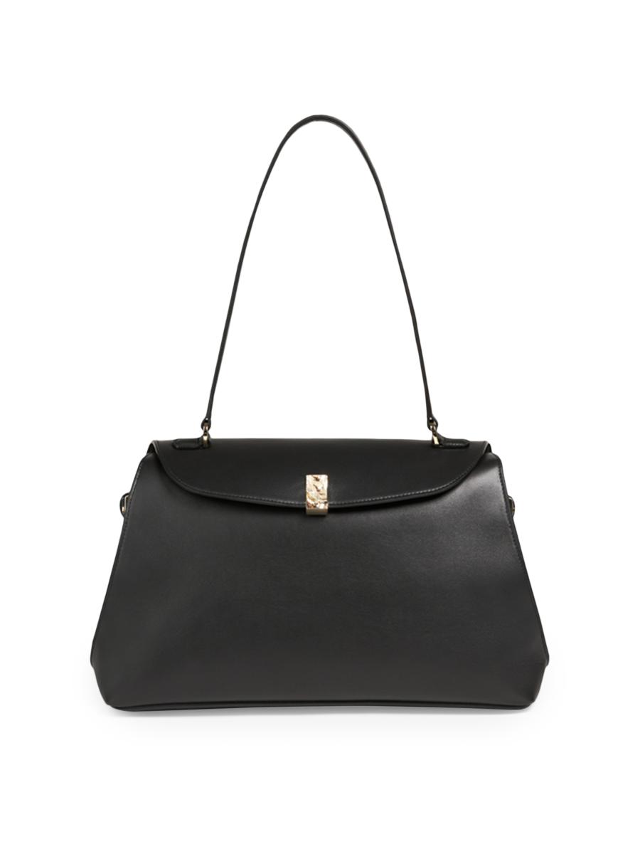 Loulou de Saison Zion Daily Leather Shoulder Bag | Saks Fifth Avenue