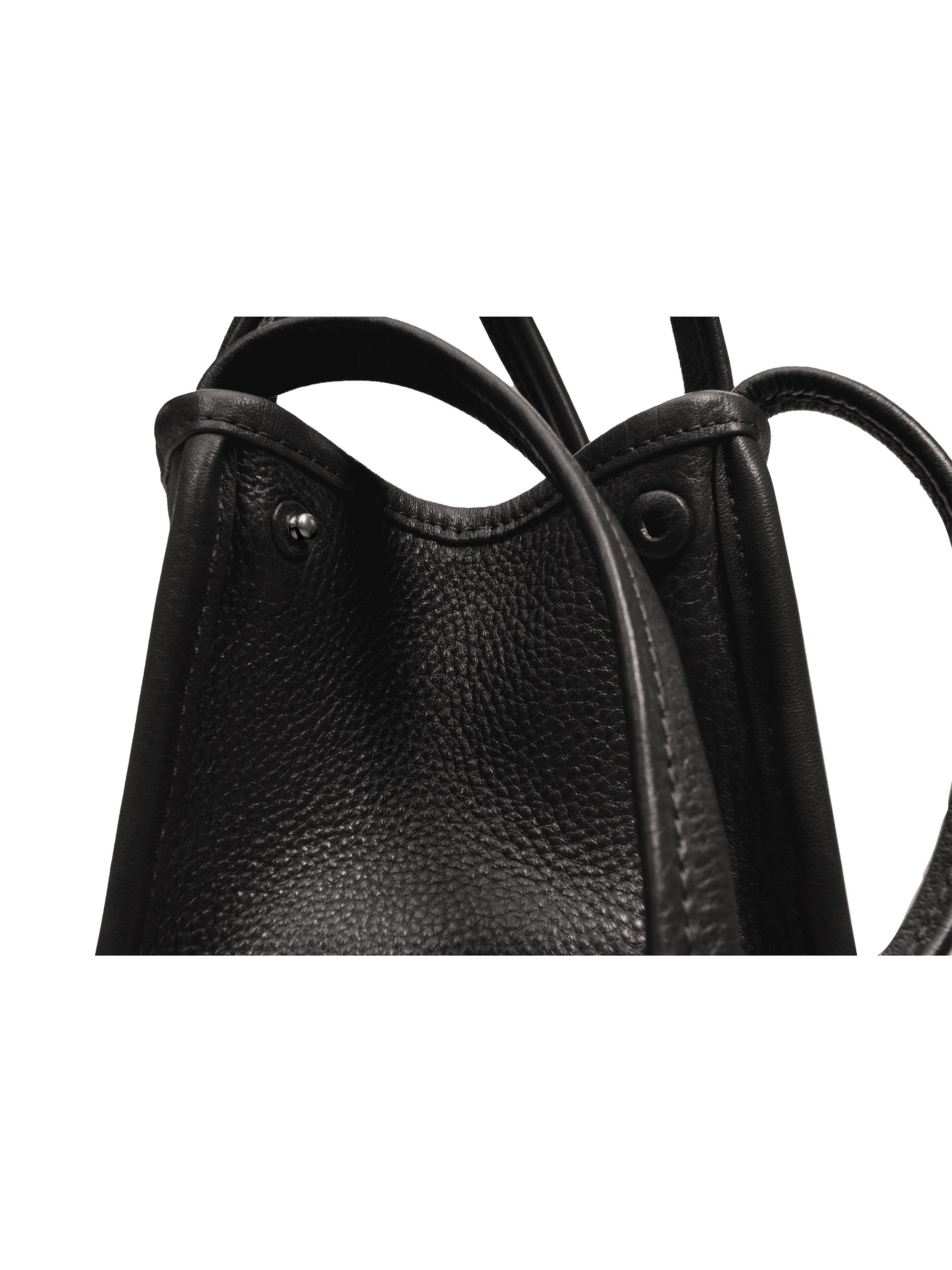 TELFAR Small Pebble Leather Carry Bag | Saks Fifth Avenue