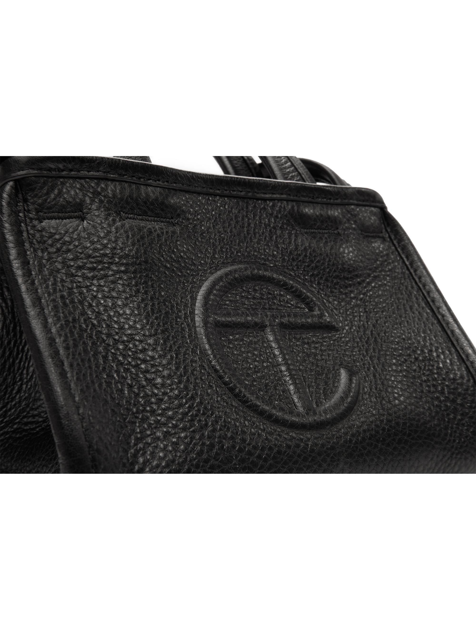 TELFAR Small Pebble Leather Carry Bag | Saks Fifth Avenue