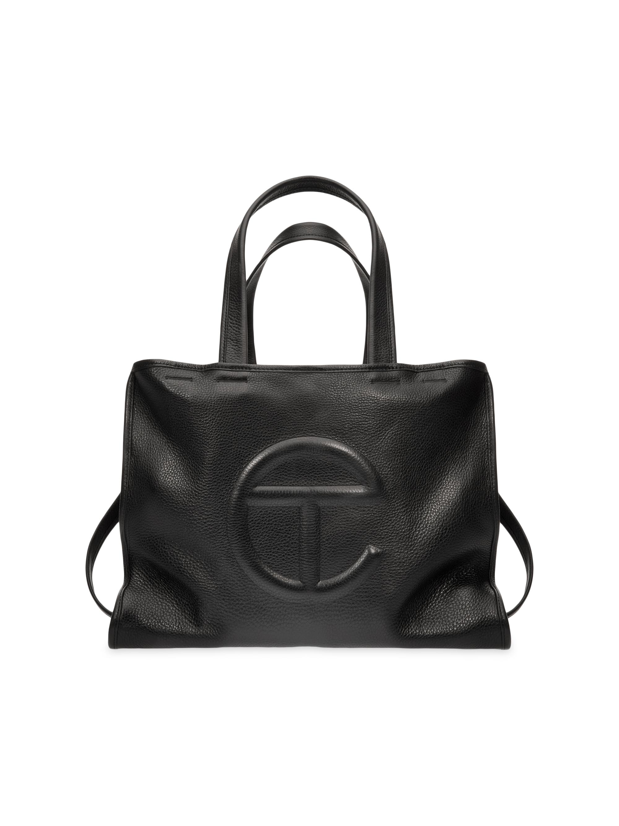 TELFAR Medium Pebble Leather Carry Bag | Saks Fifth Avenue