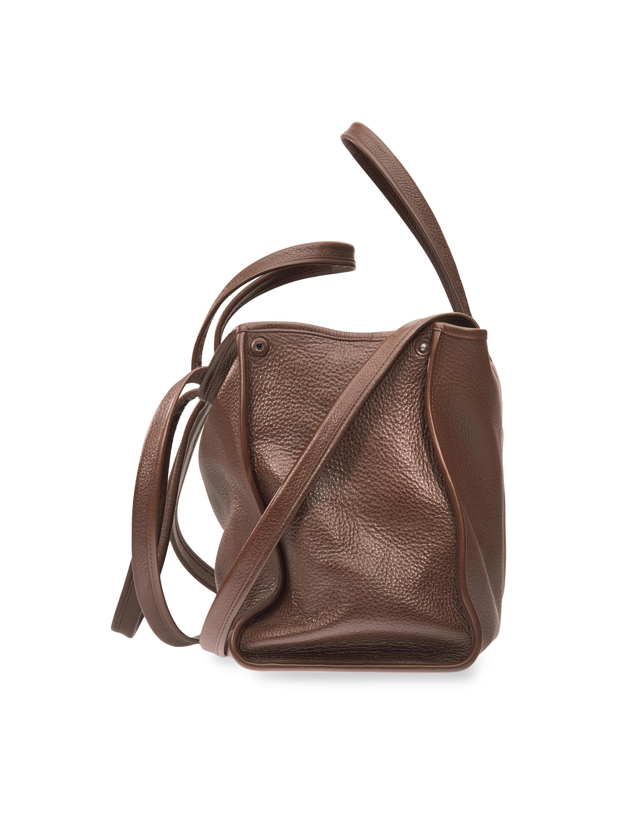 TELFAR Medium Pebble Leather Carry Bag | Saks Fifth Avenue