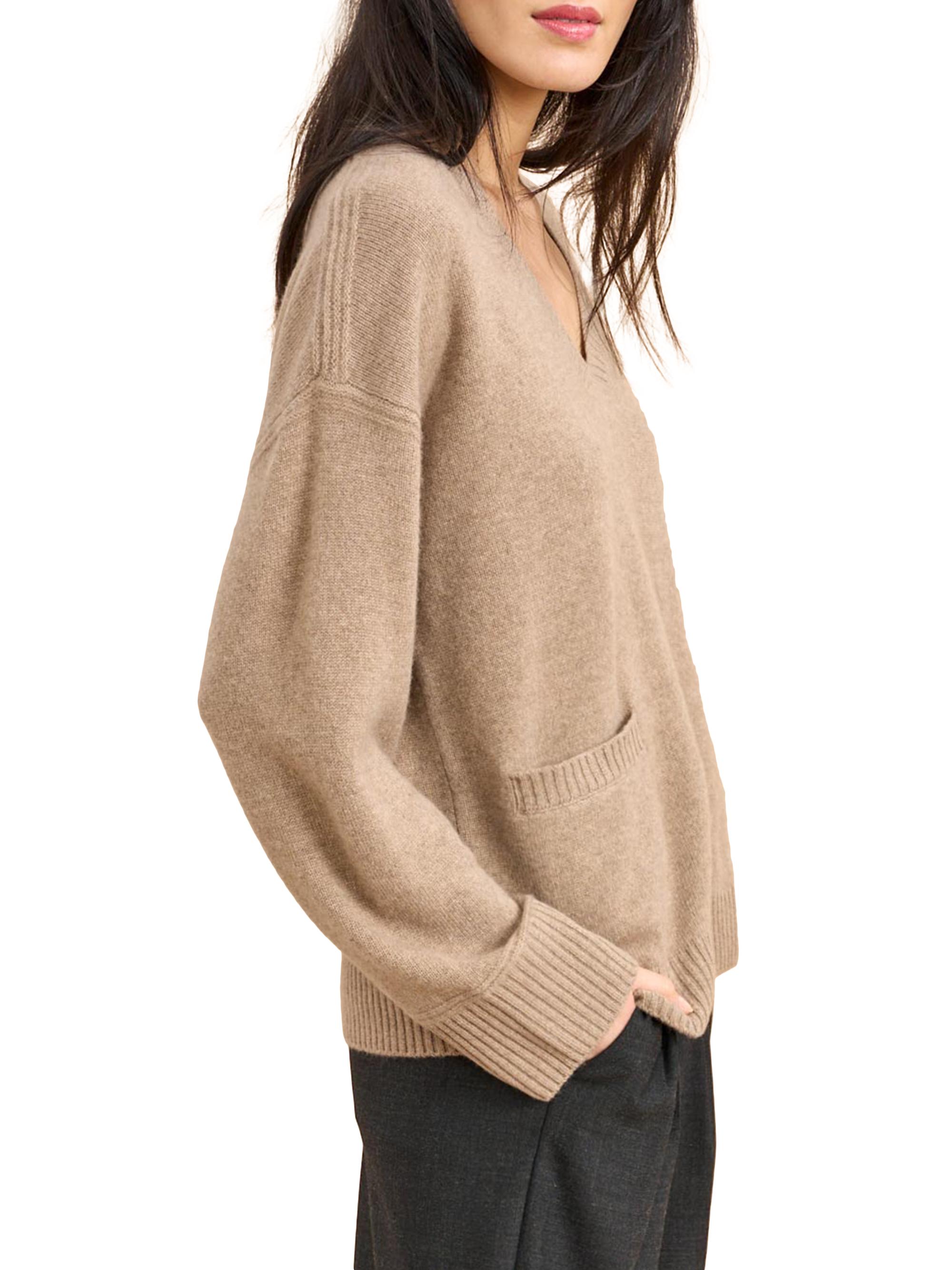 La Ligne Fine V-Neck Sweater Saks Fifth Avenue