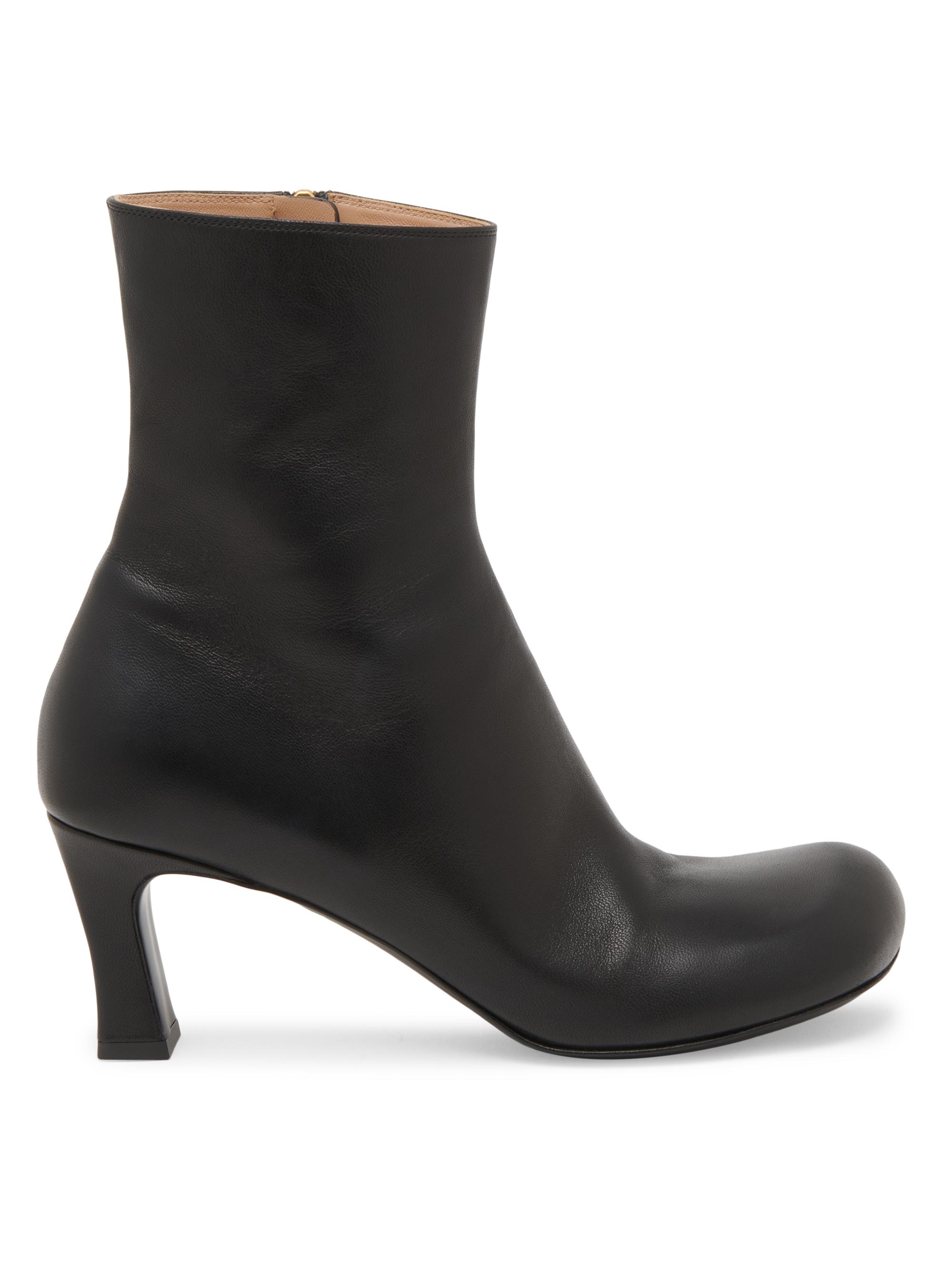 Bottega Veneta Nico 65MM Leather Ankle Boots | Saks Fifth Avenue