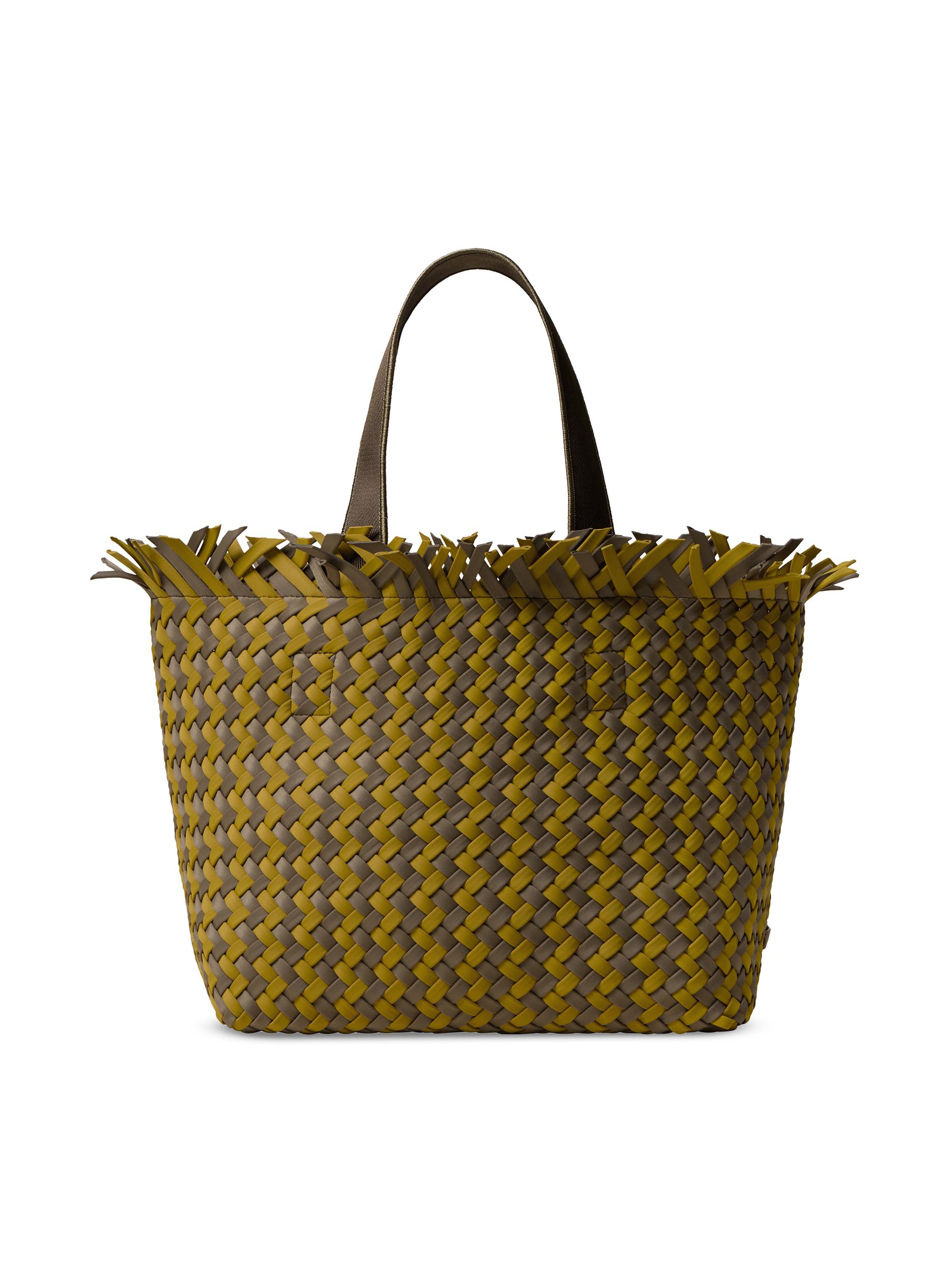 Naghedi Women's Havana  Basketweave Tote Bag - Palma