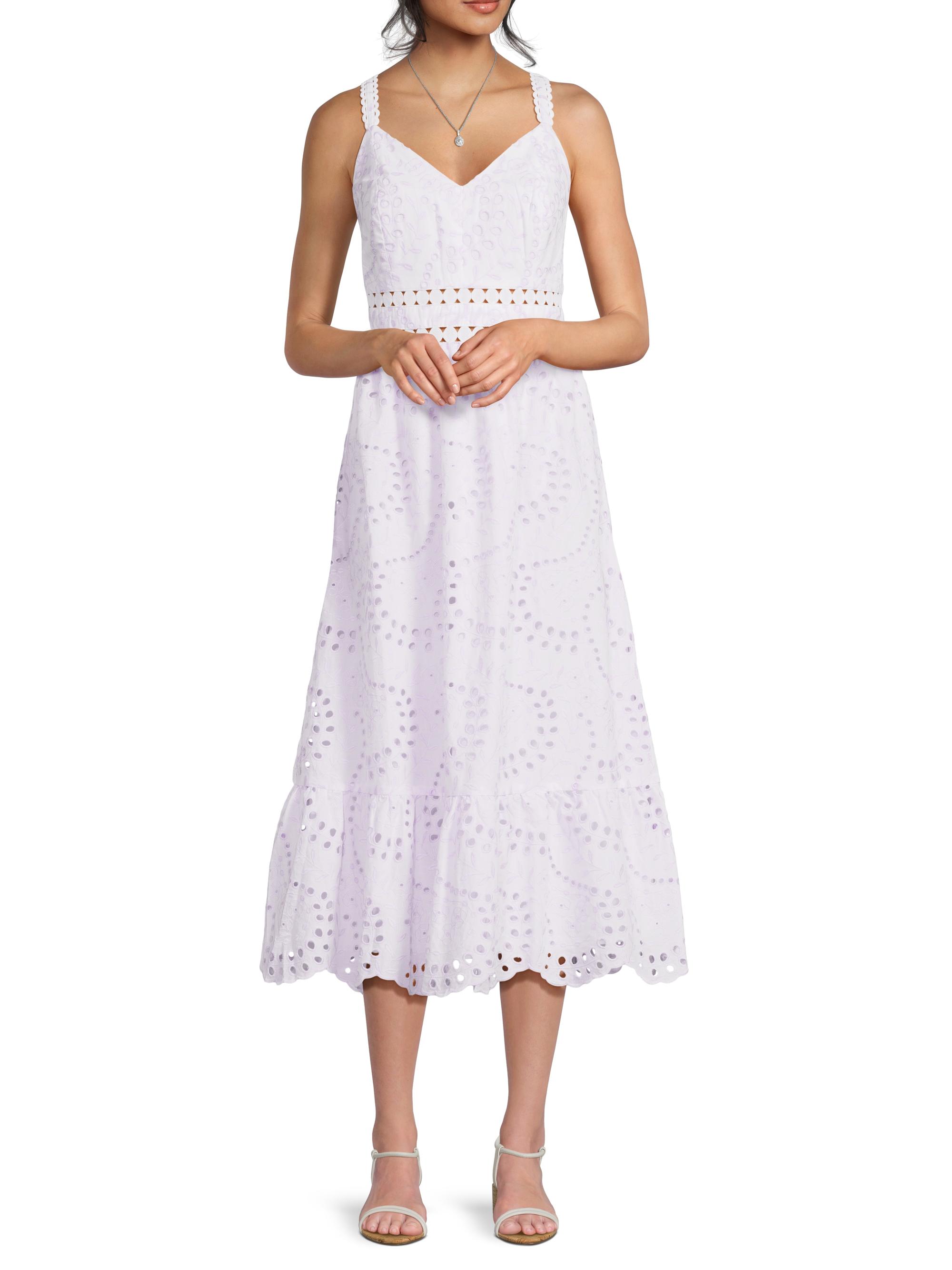 Lilly Pulitzer Tiah Eyelet Midi-Dress | Saks Fifth Avenue