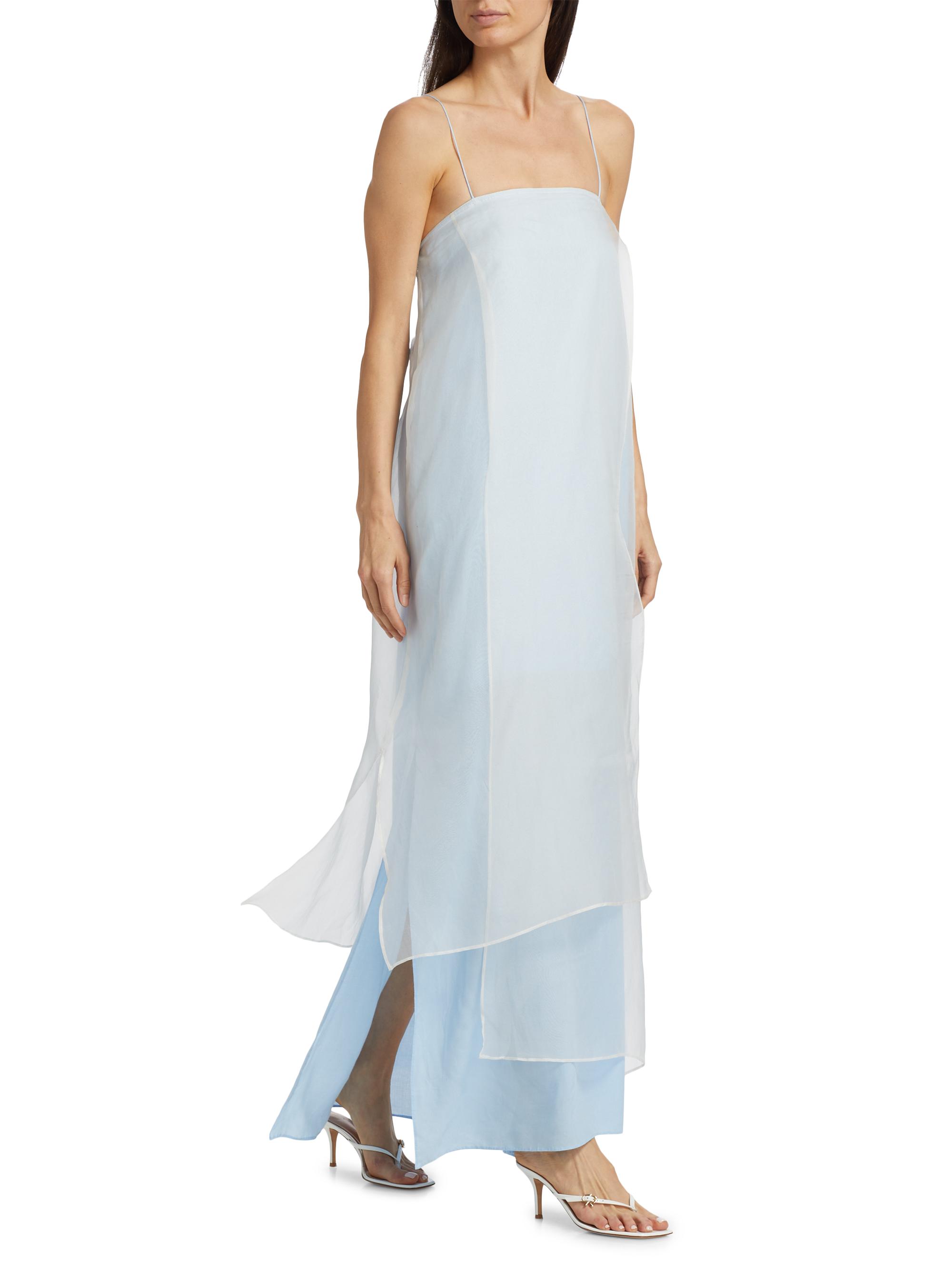 maxi dress 1x Plus Size Graffiti Ruffled Thigh Slit Maxi Dress