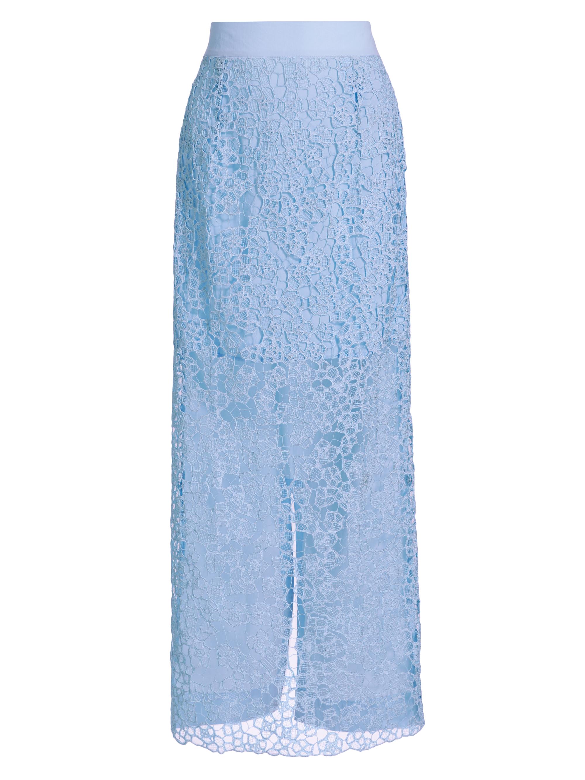 SWF Women's This Time Column Maxi Skirt - Sky Blue