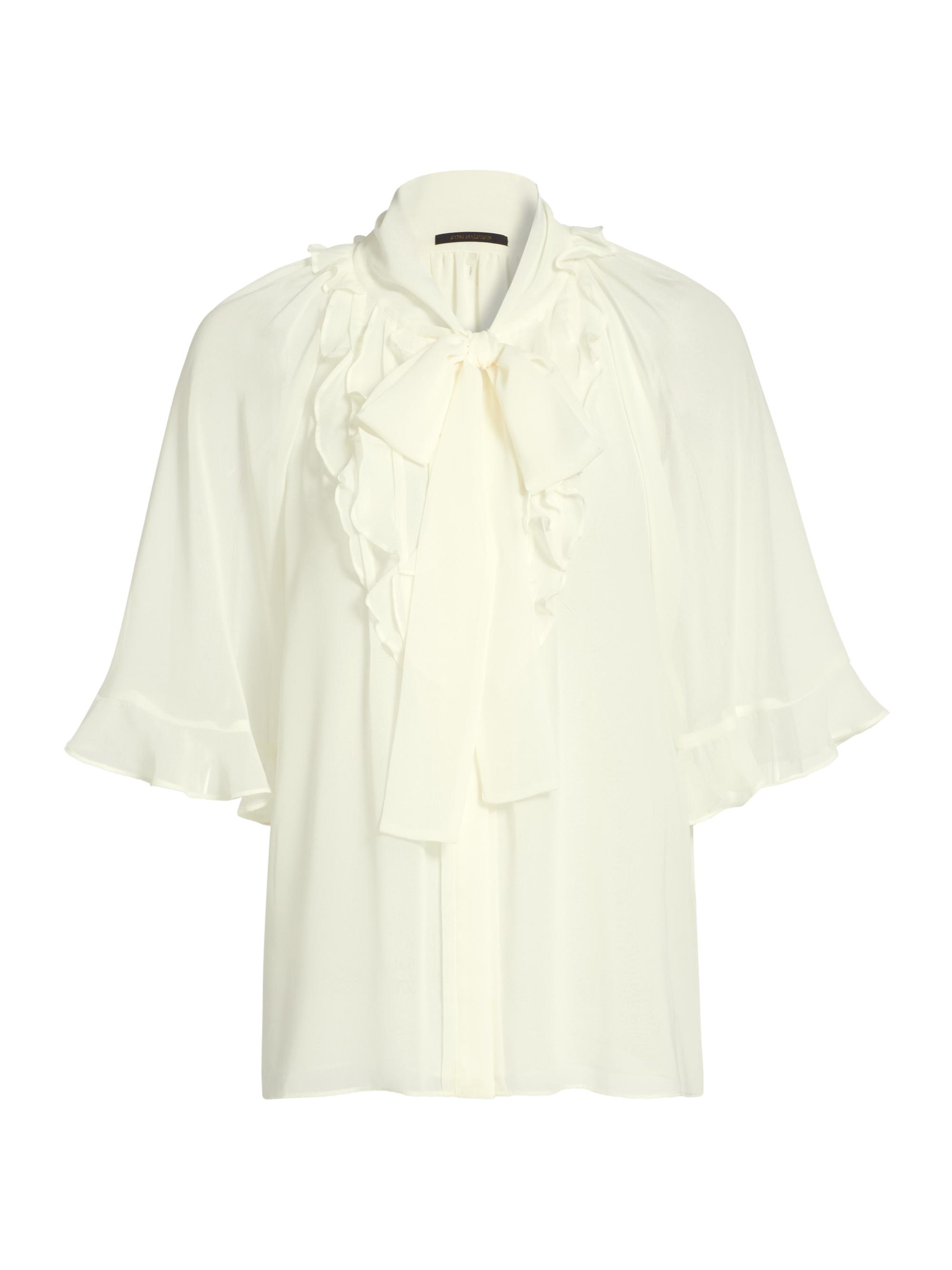 Kobi Halperin Women's Monaco Crêpe Chiffon Tieneck Blouse -