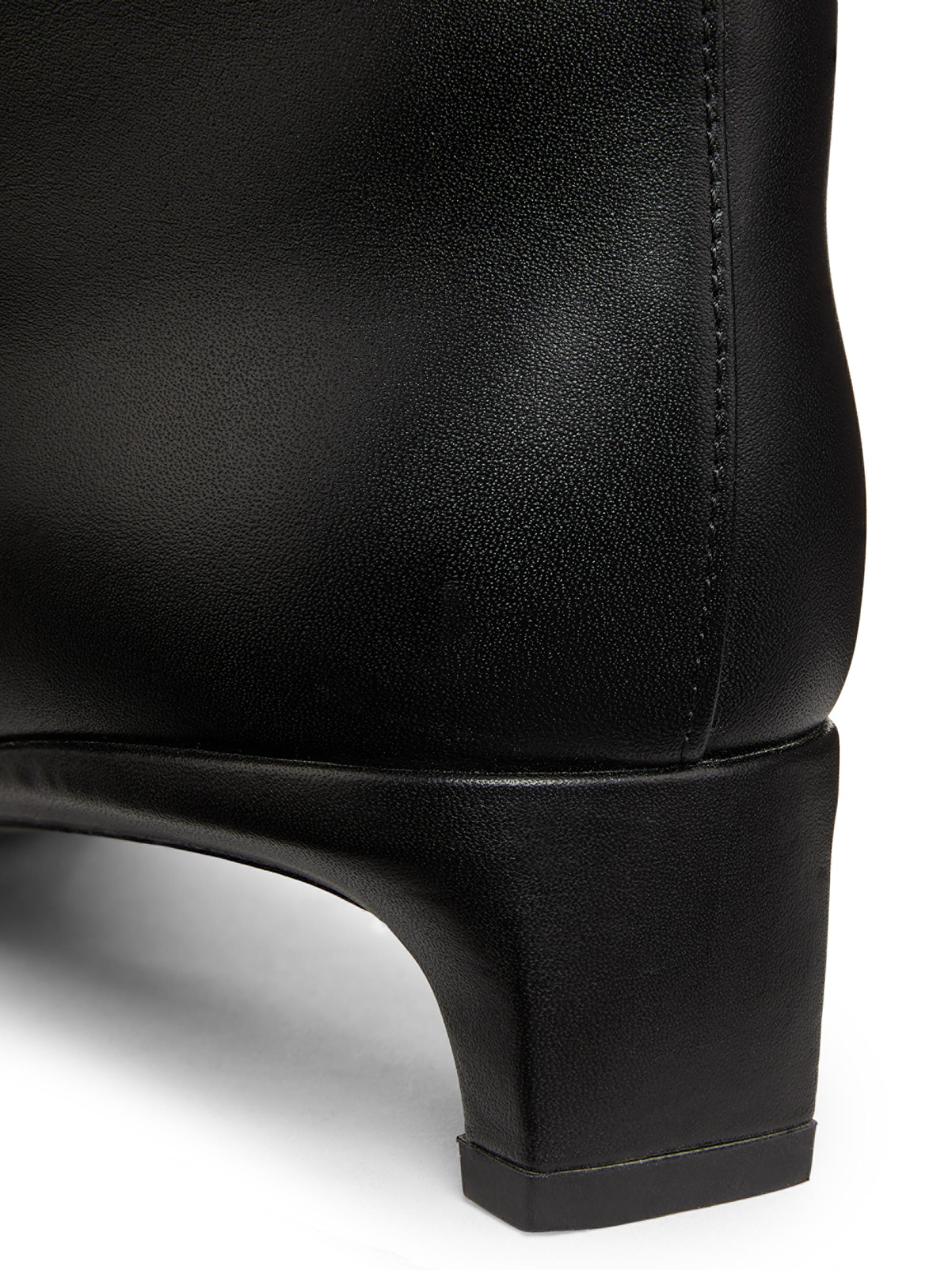 Loulou de Saison Celine 35MM Leather Ankle Boots | Saks