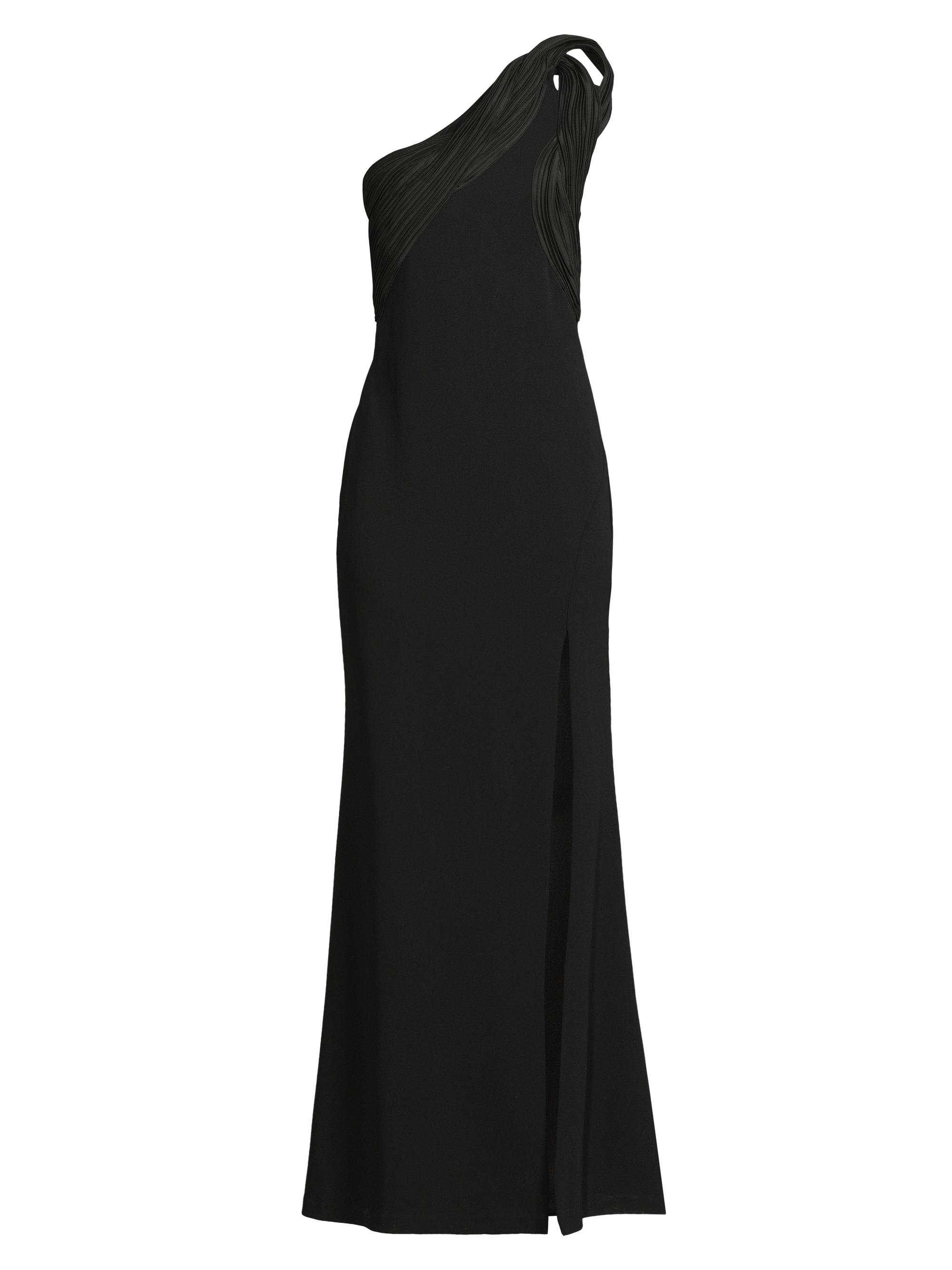 Aidan Mattox Bonded Crepe Column Gown | Saks Fifth Avenue