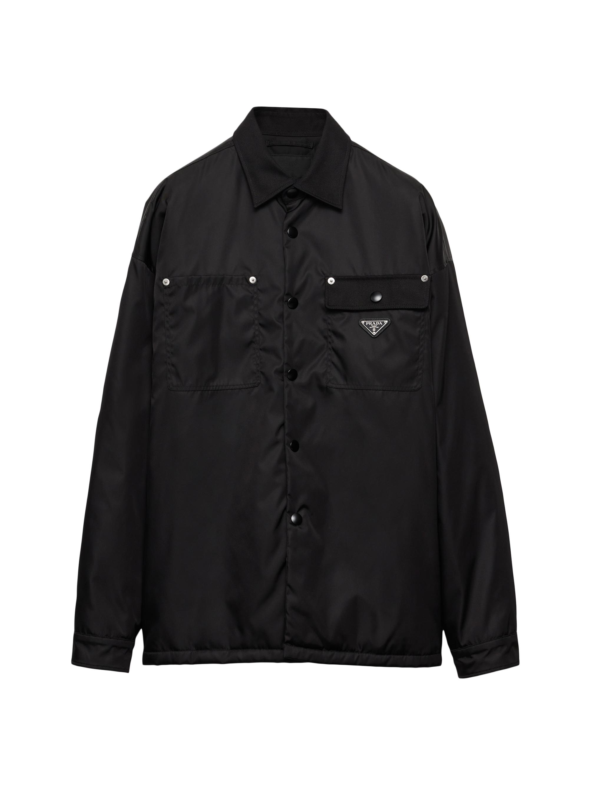 Prada Men's Re-Nylon Shirt - Black