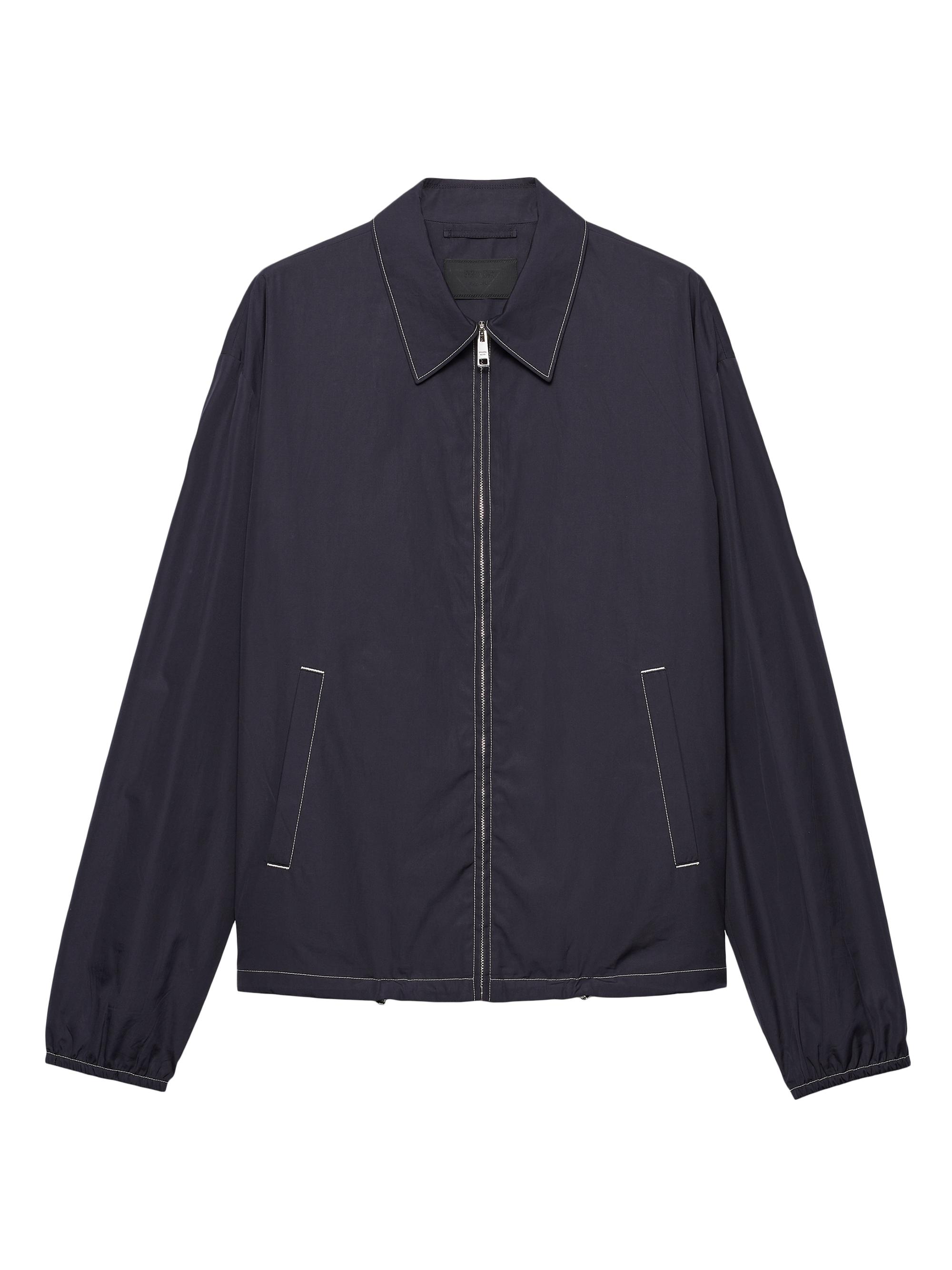 Prada Men's Cotton Blouson Jacket - Blue