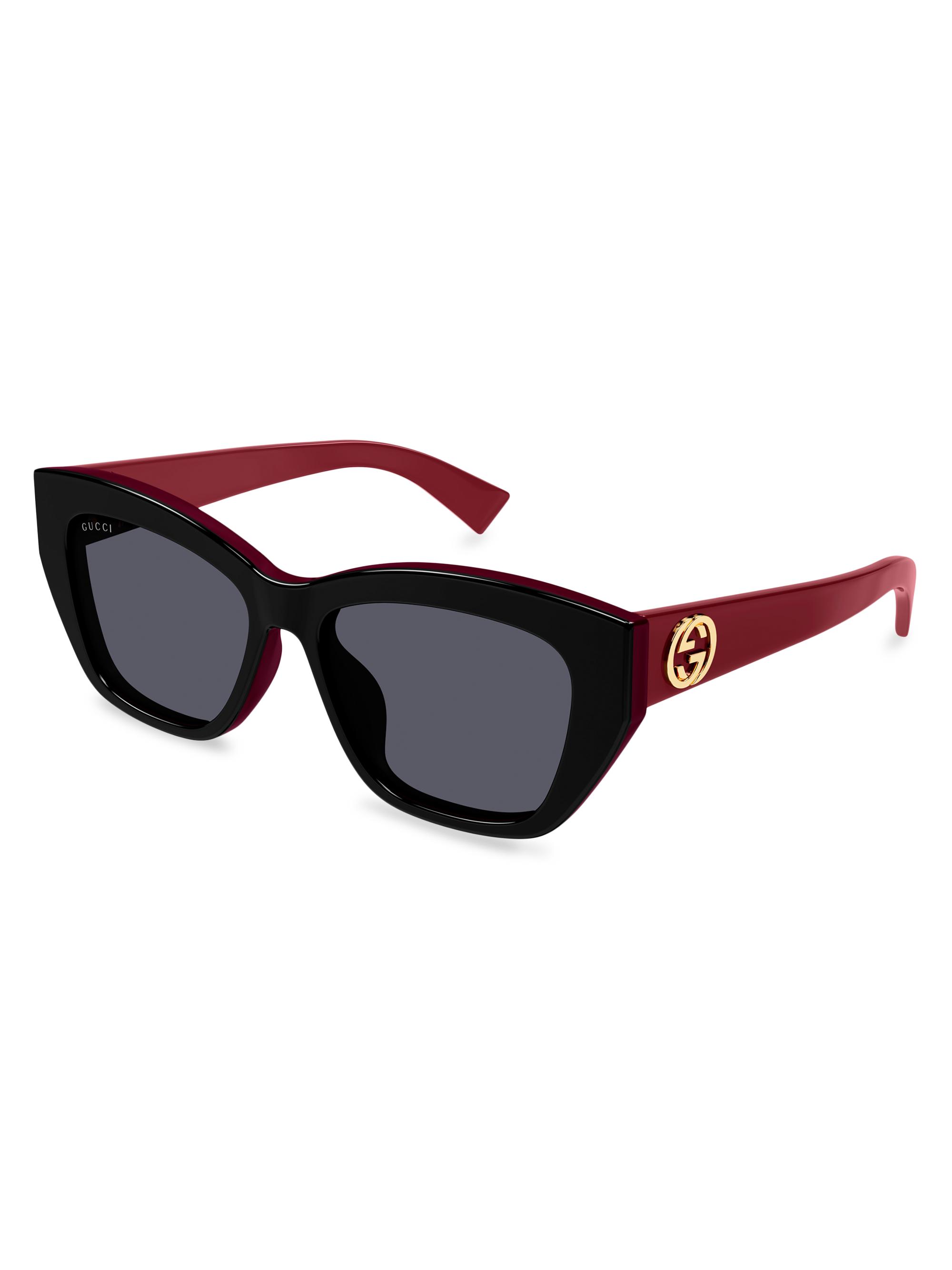 Gucci New Pop Web 52MM Cat-Eye Sunglasses | Saks Fifth Avenue