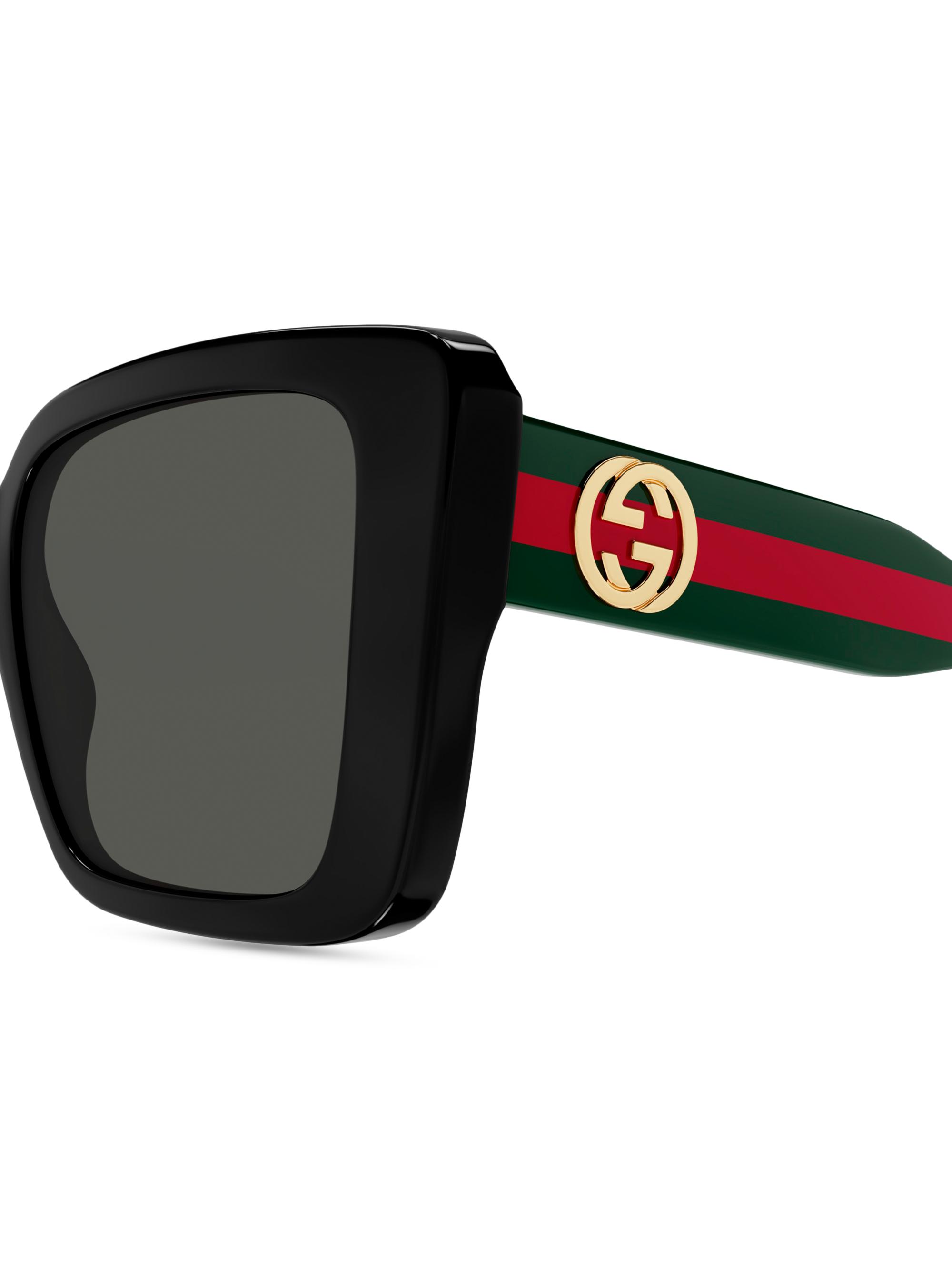 Gucci New Pop Web 53MM Square Sunglasses Saks Fifth Avenue
