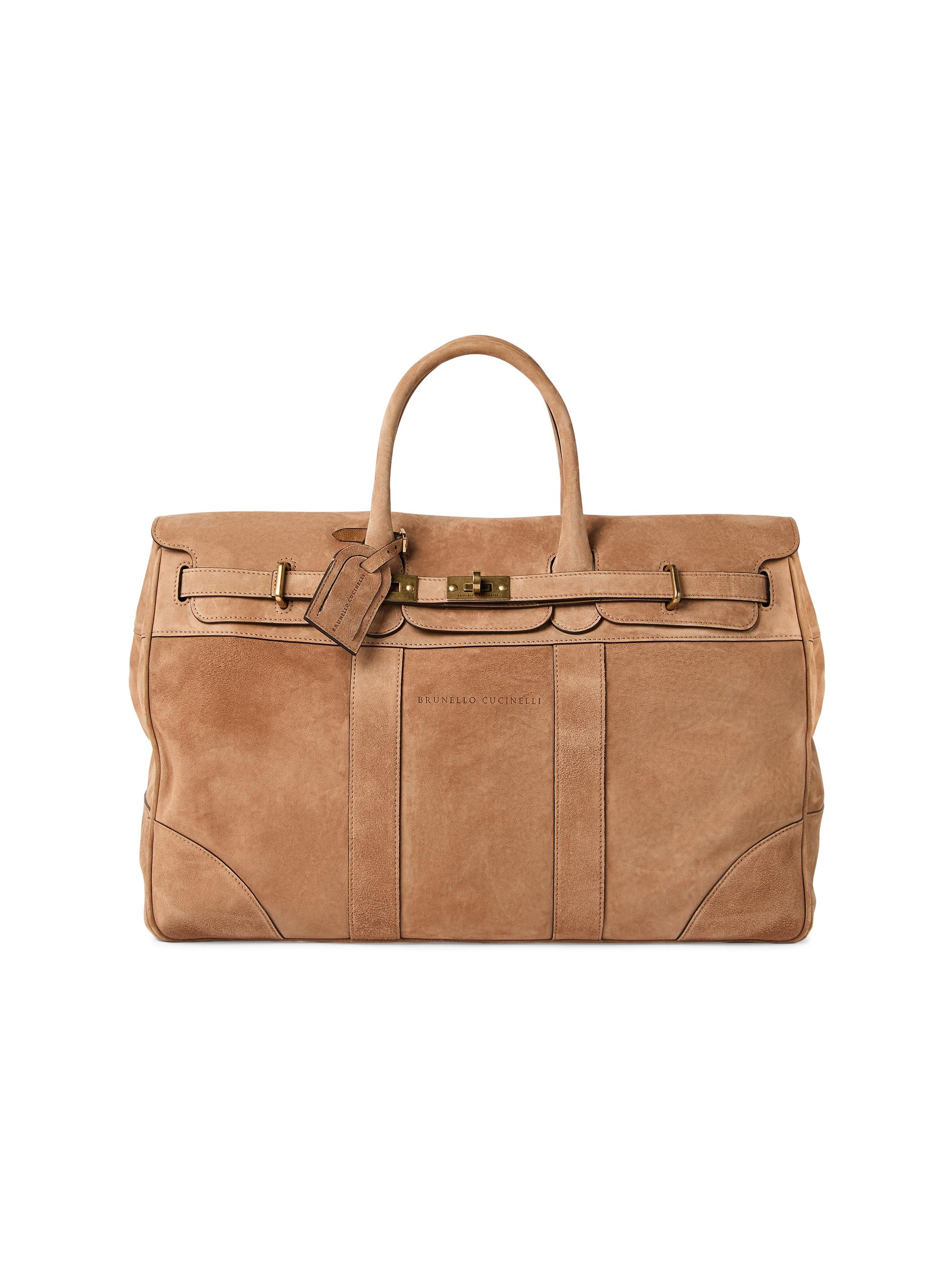 Brunello Cucinelli Reversed Calfskin Country Bag | Saks Fifth Avenue