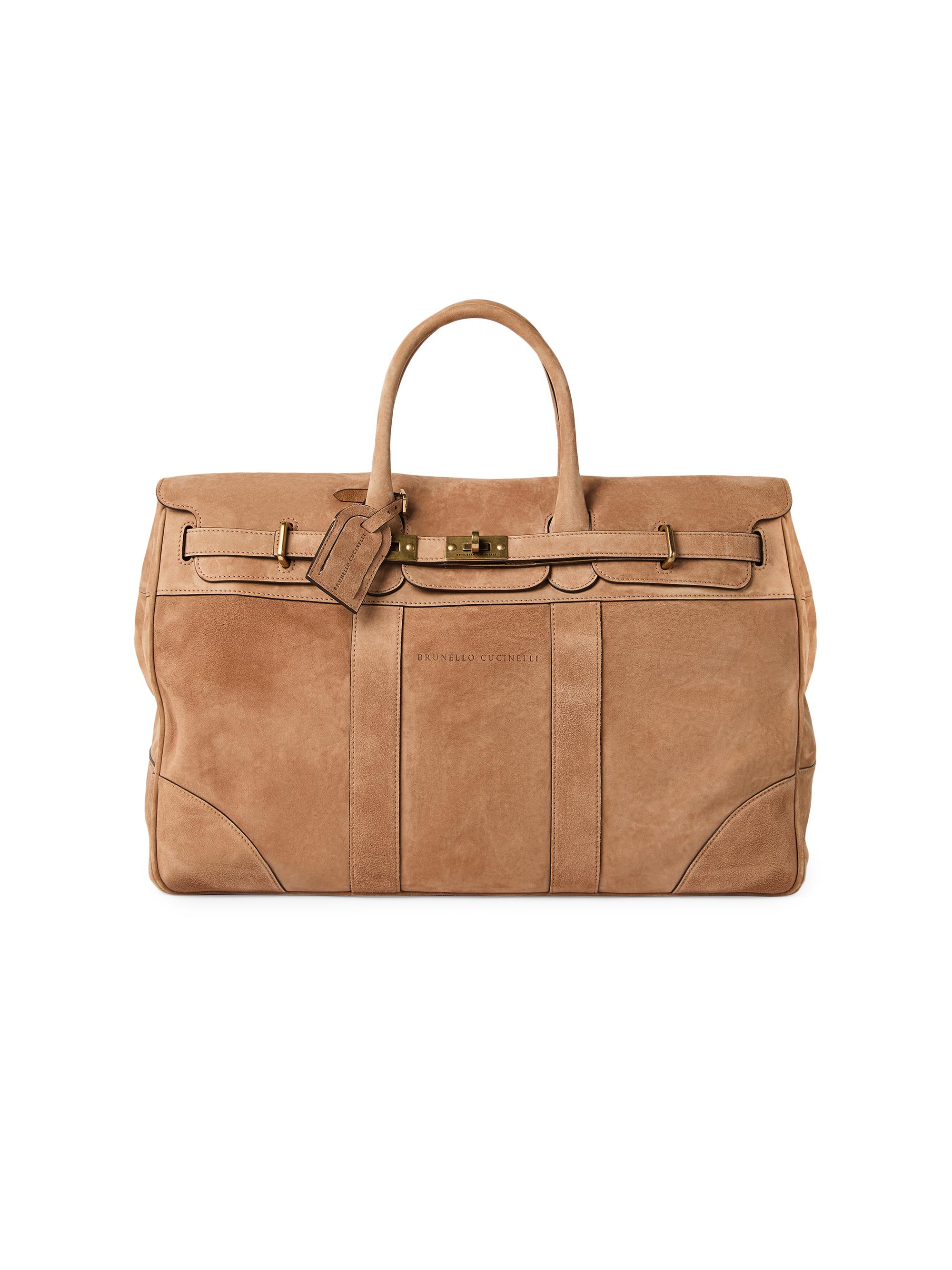 Brunello Cucinelli Reversed Calfskin Country Bag | Saks Fifth Avenue
