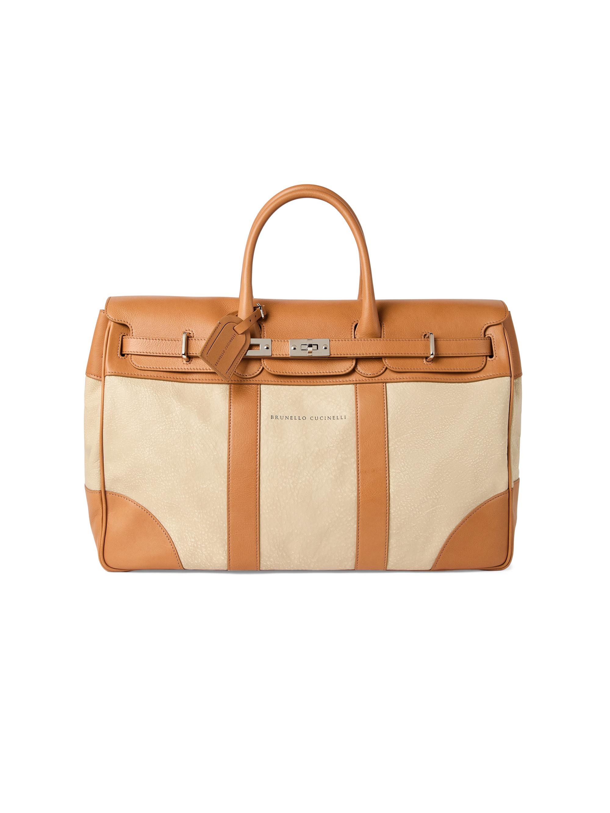 Brunello Cucinelli Men's Cowhide Country Bag -