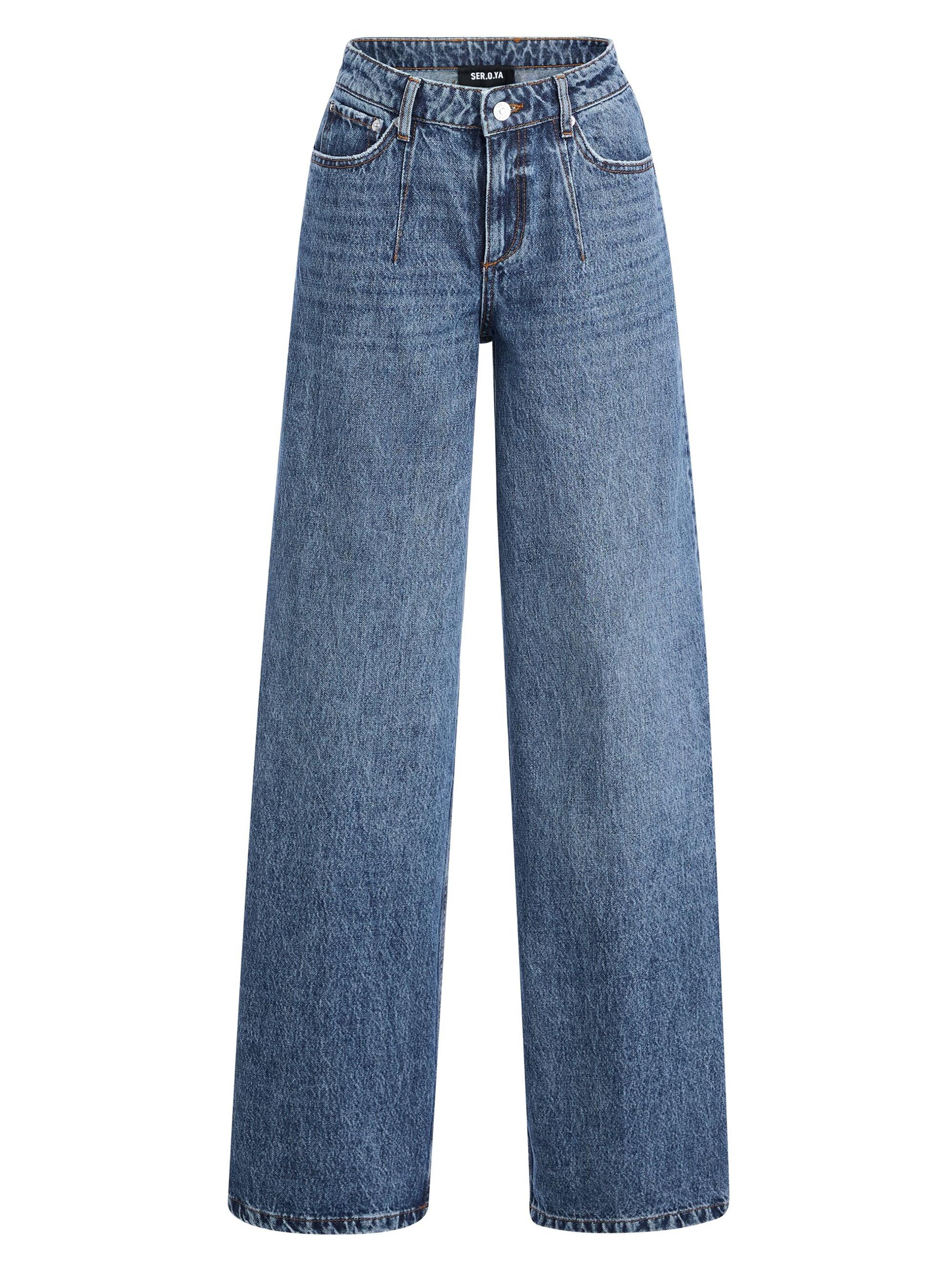 Ser.o.ya Women's Fiona Low Rise Jeans - Low Tide