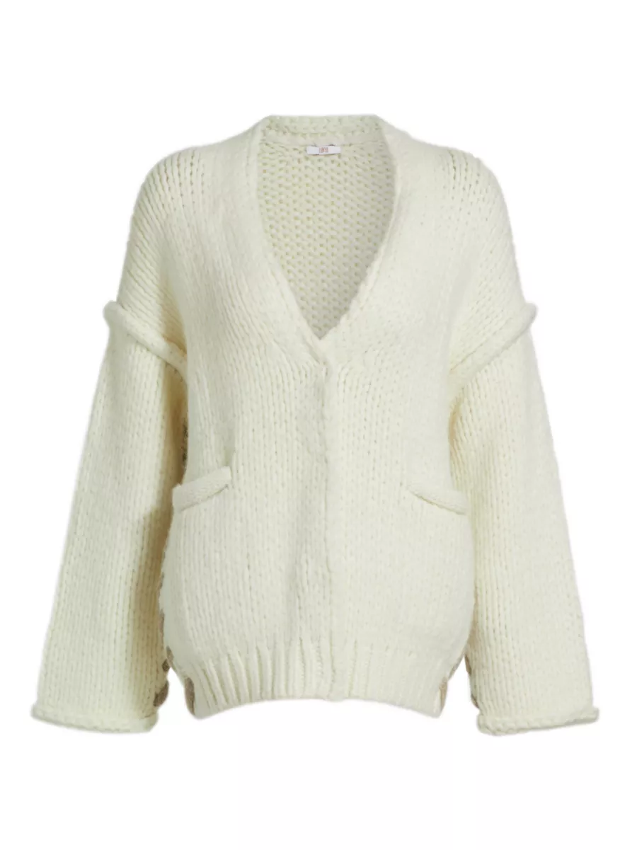 Shop Lunya Lofty Wool Whipstitch Cardigan | Saks Fifth Avenue Shop Lunya Lofty Wool Whipstitch Cardigan | Saks Fifth Avenue