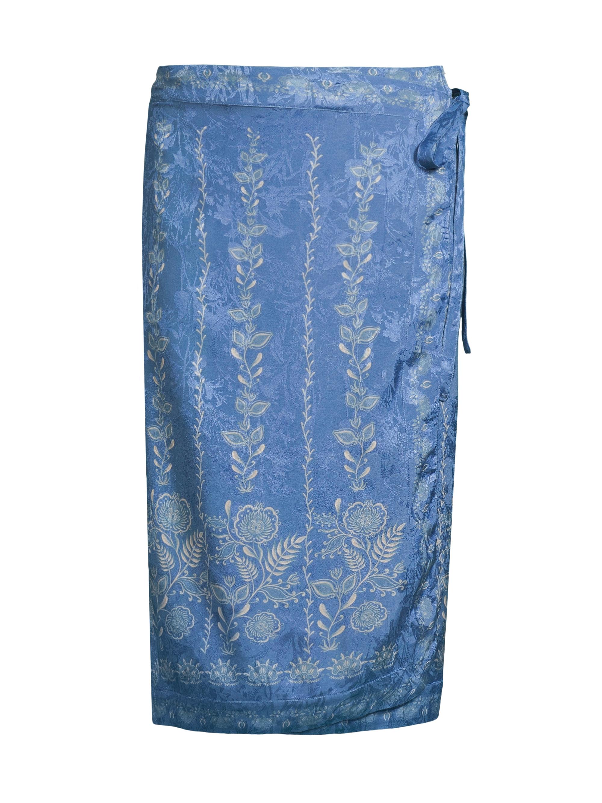 Agua by Agua Bendita Women's Luna Floritura Cover-Up Skirt