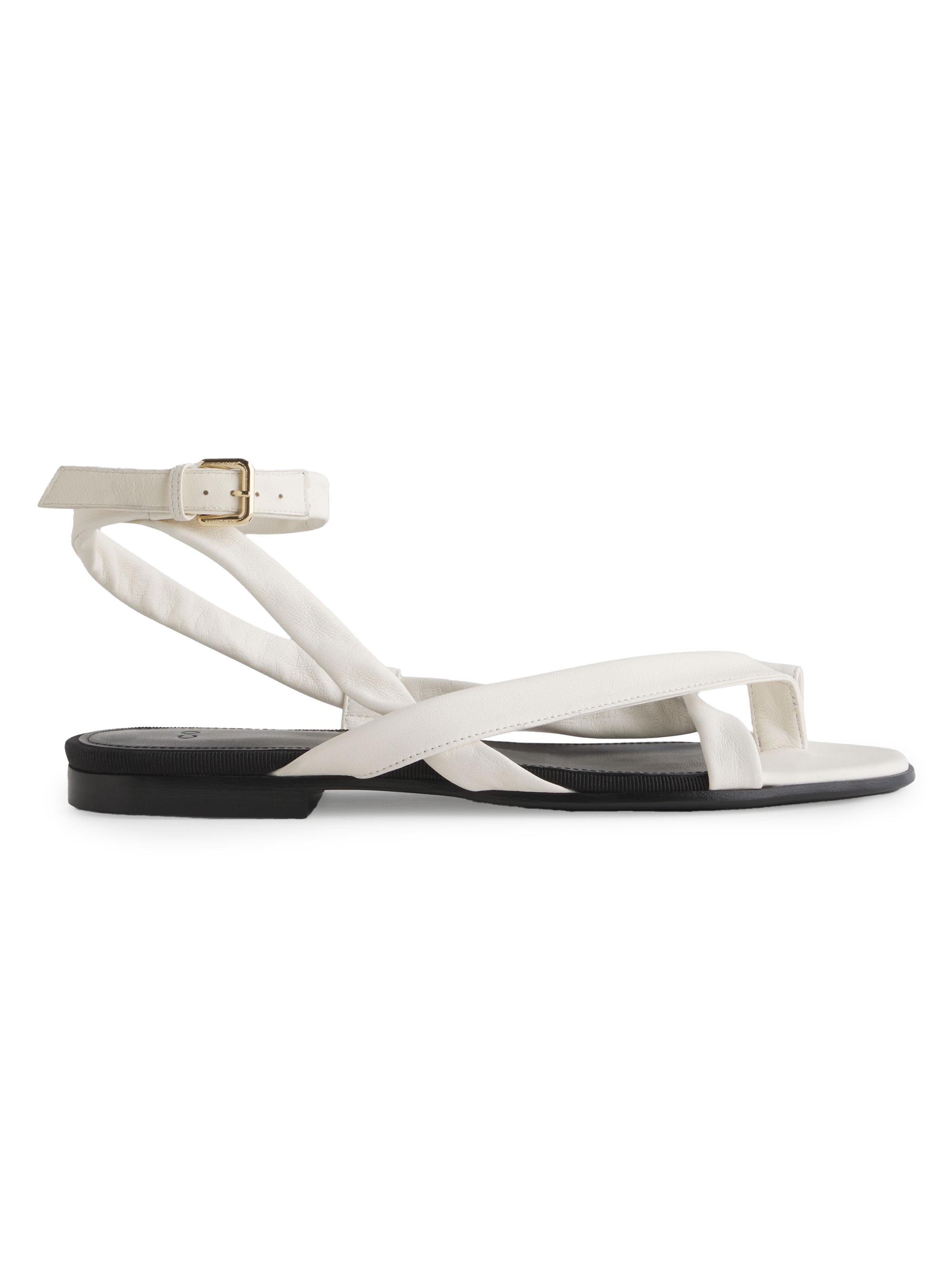 Co Women's Strappy Gladiator Leather Sandals -